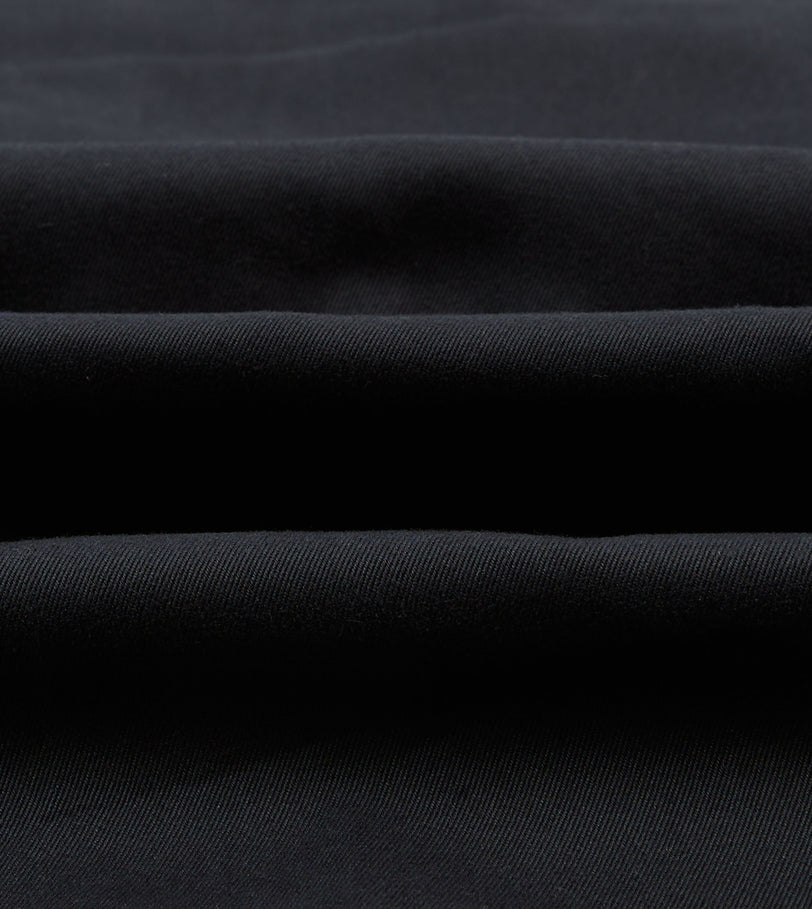 Navy Cotton Military Overshirt