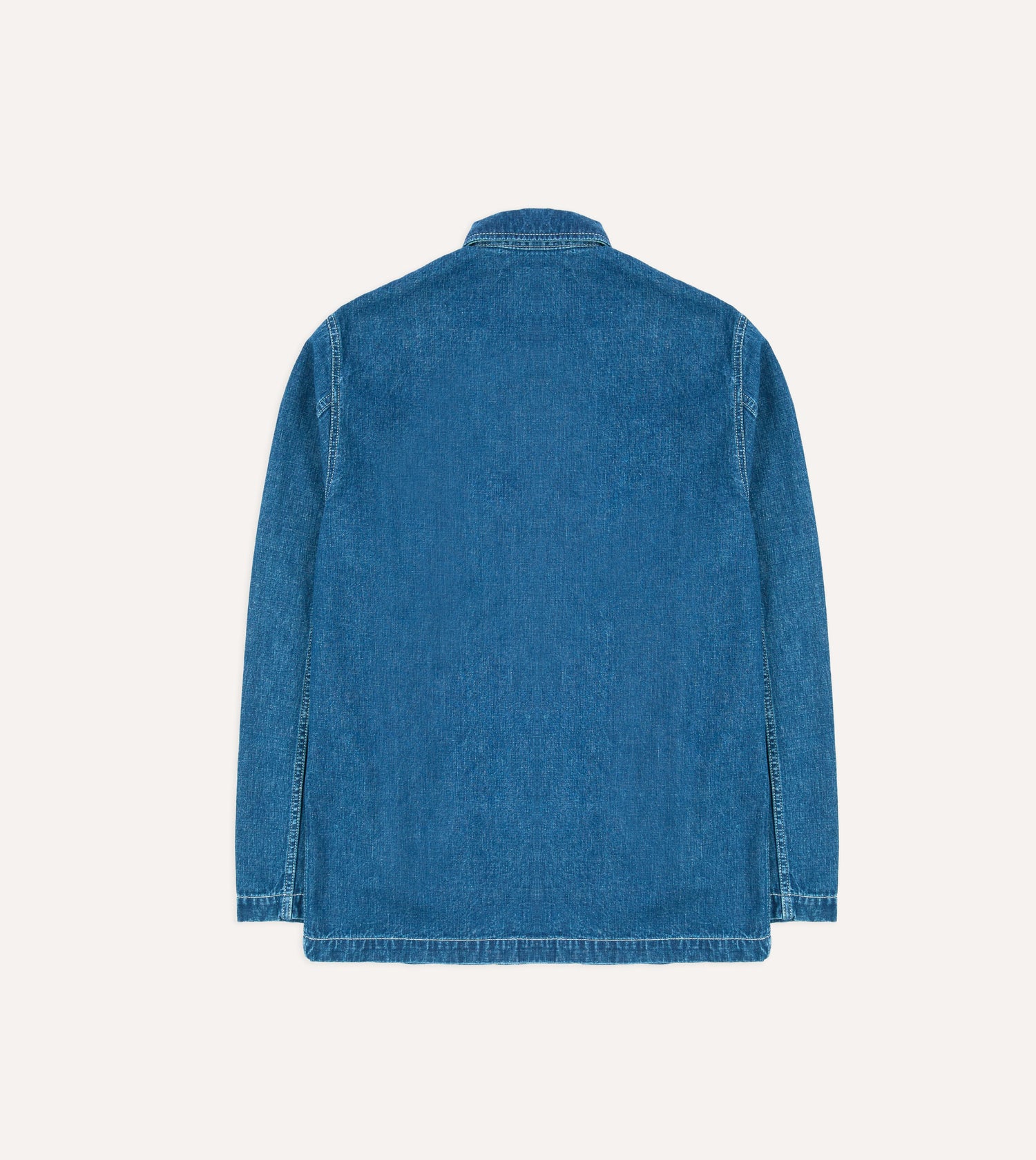 Stone Wash Selvedge Denim Field Shirt