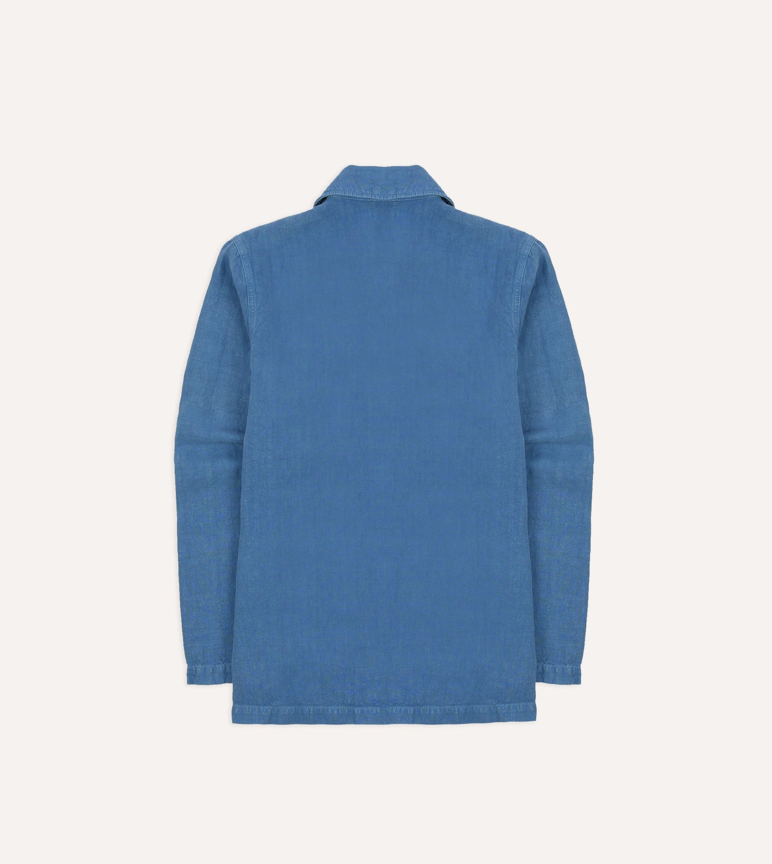 Blue Linen Smock