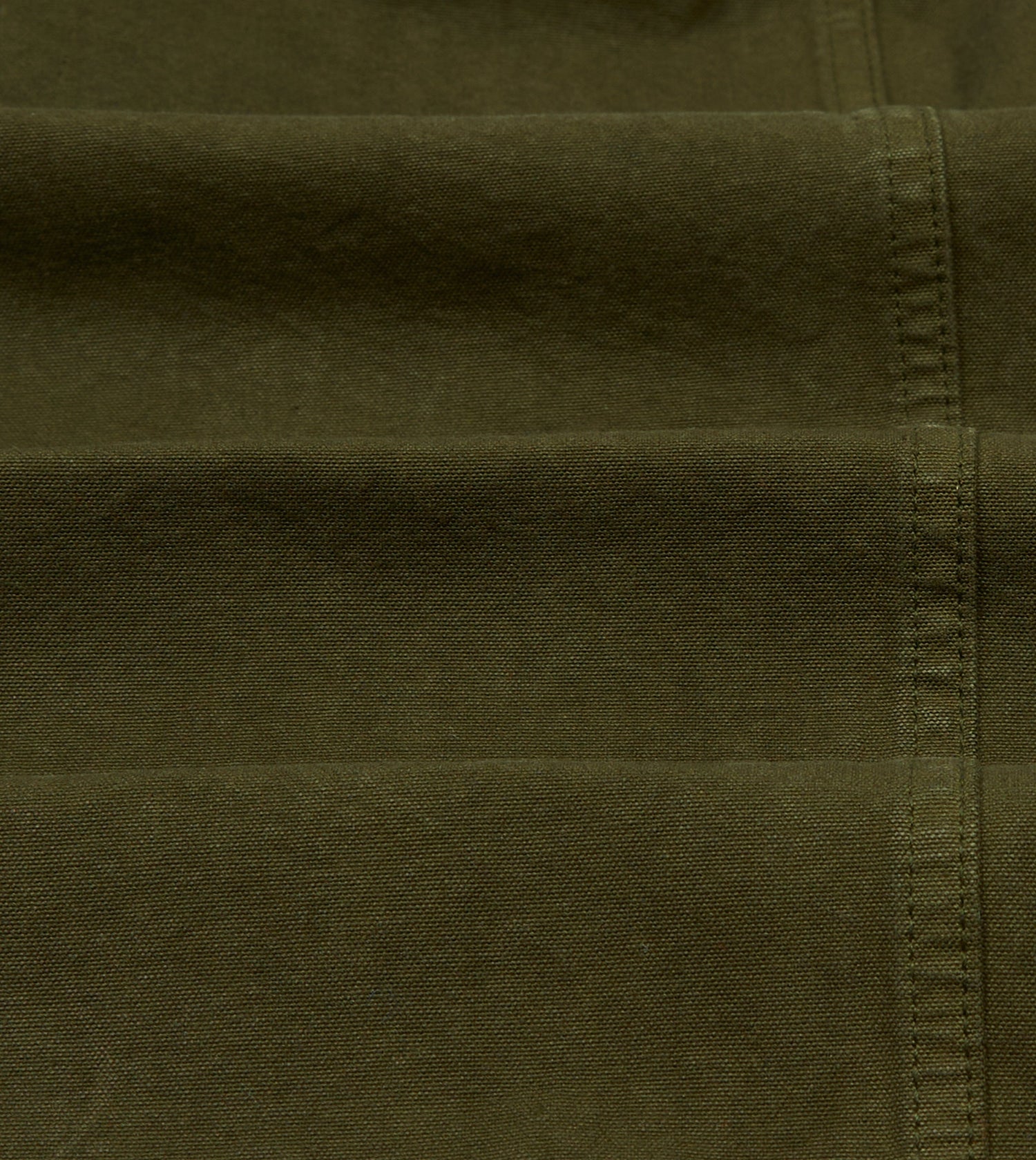 Olive Cotton Duck Canvas Five-Pocket Chore Jacket