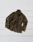 Olive Suede Welder Jacket