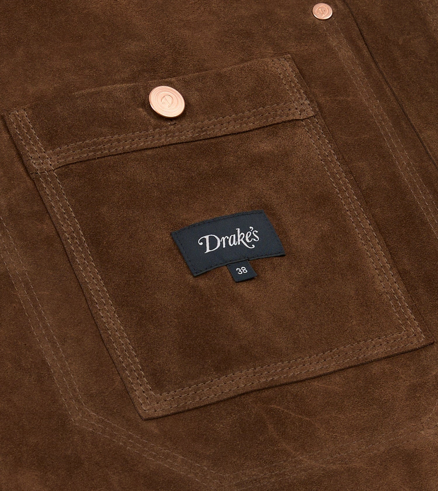 Brown Suede Welder Jacket