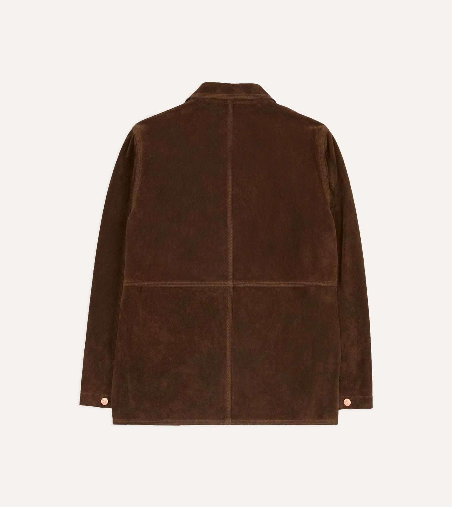 Brown Suede Welder Jacket