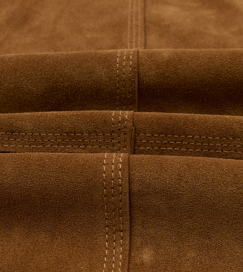 Tobacco Suede Welder Jacket