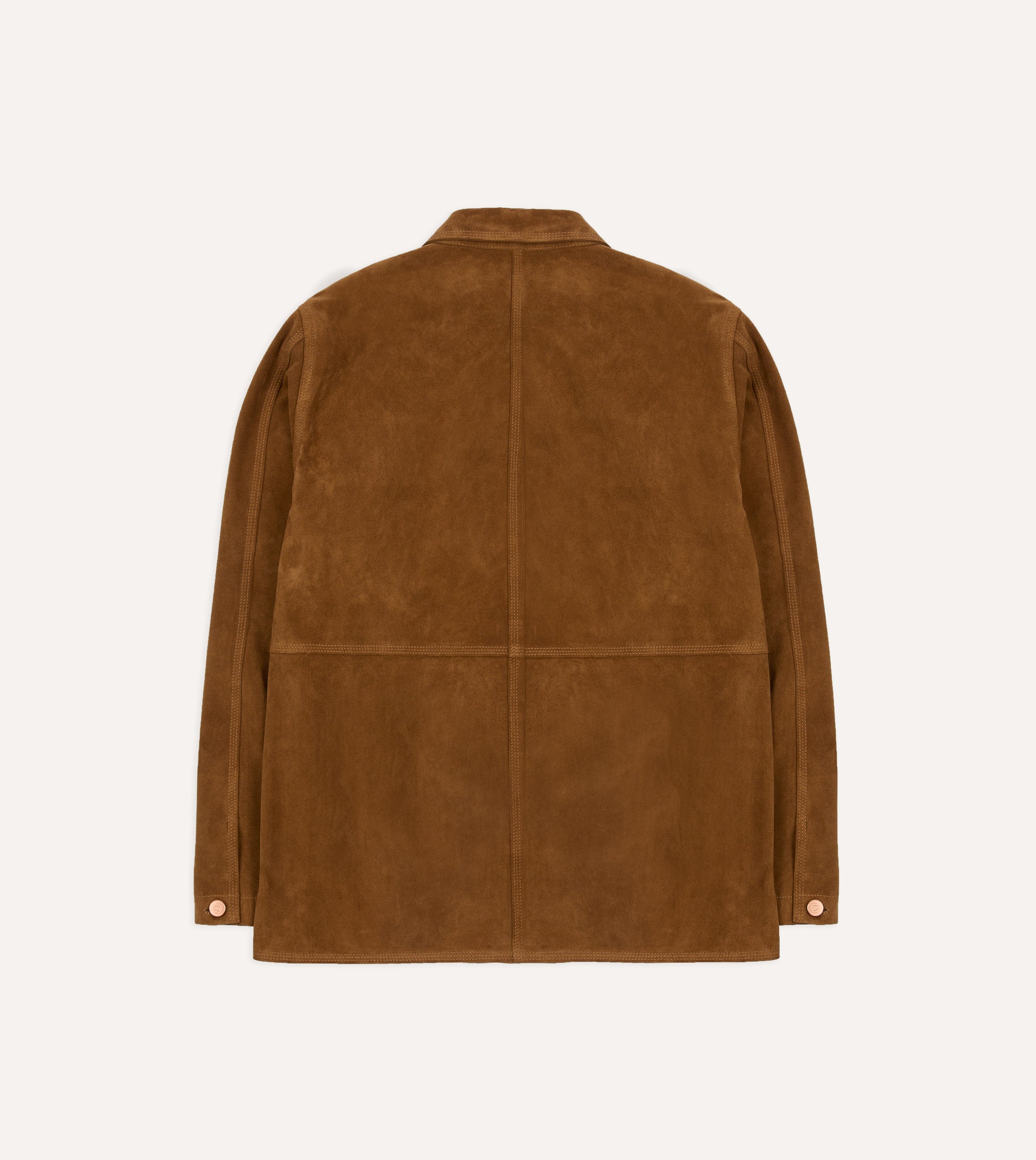Tobacco Suede Welder Jacket