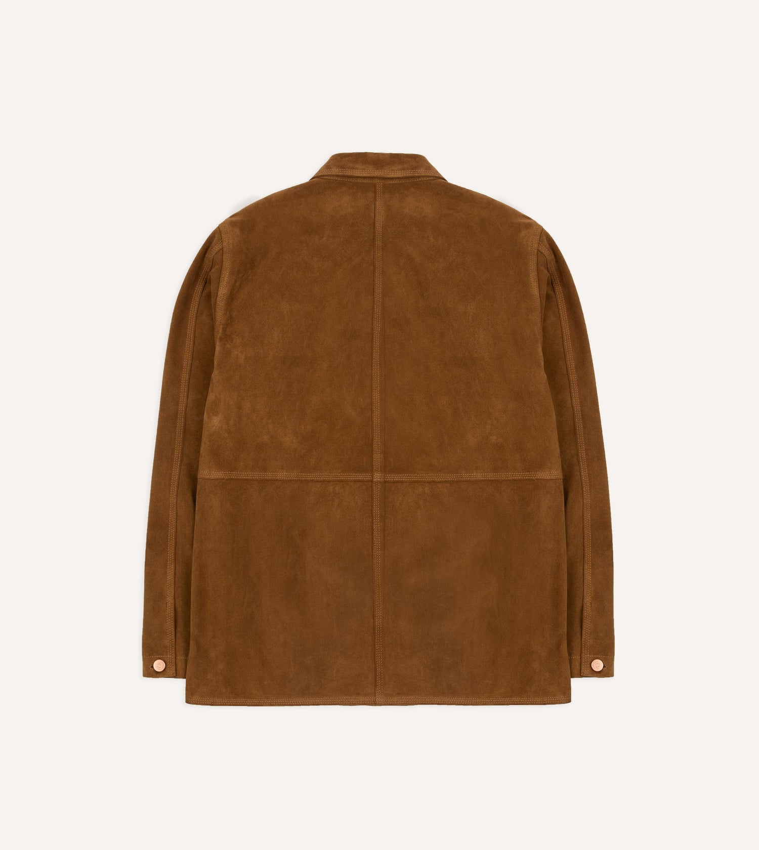 Tobacco Suede Welder Jacket