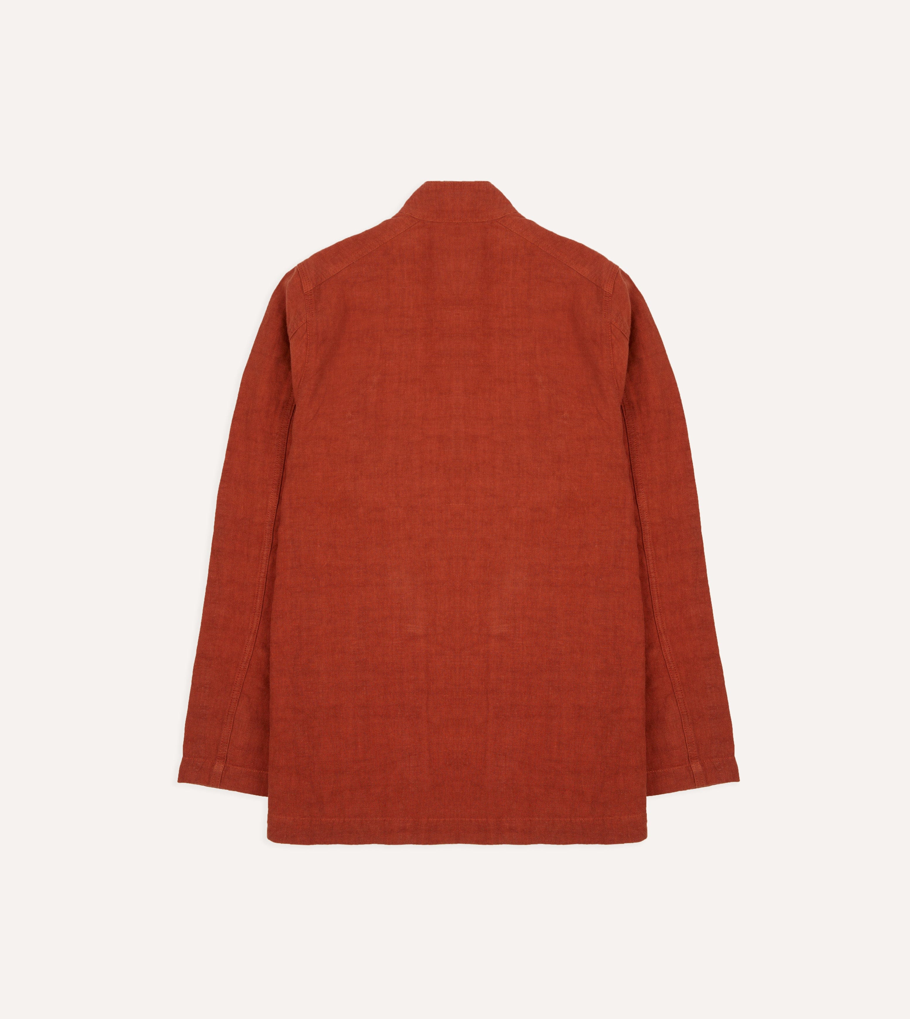 Rust Linen Forestiere Jacket