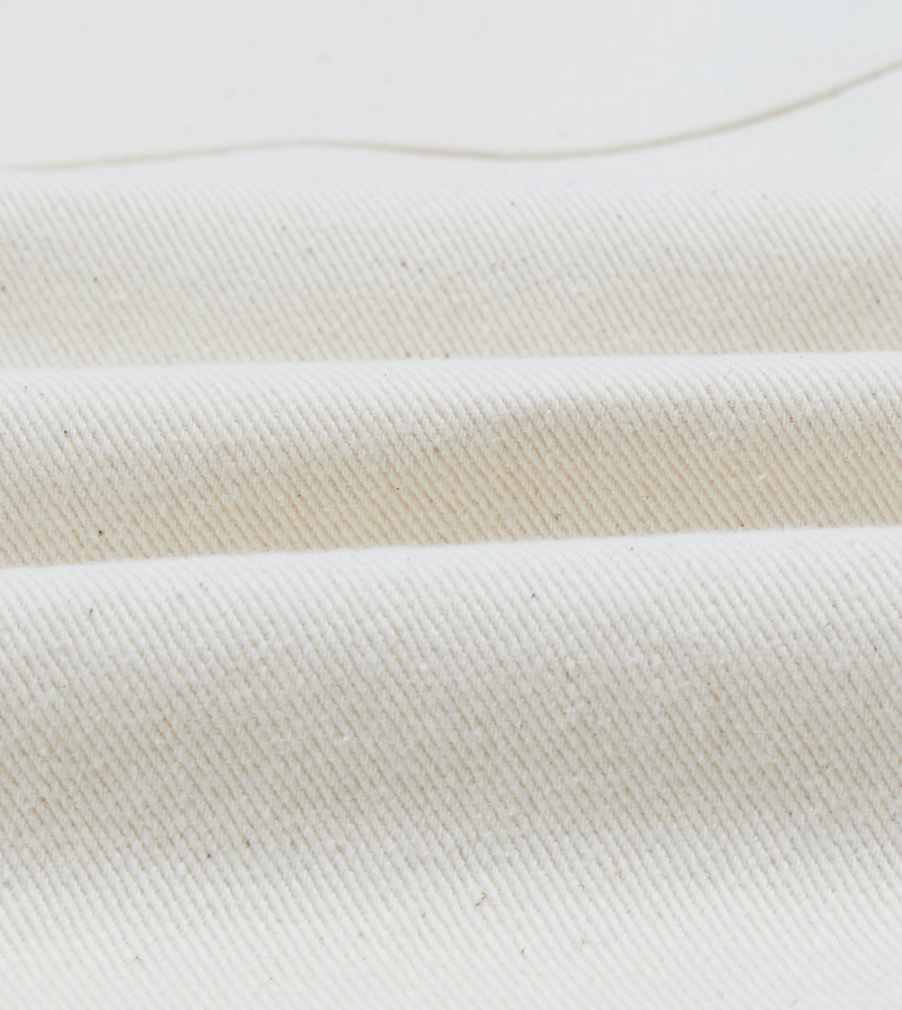 Ecru Denim Western Chore Jacket