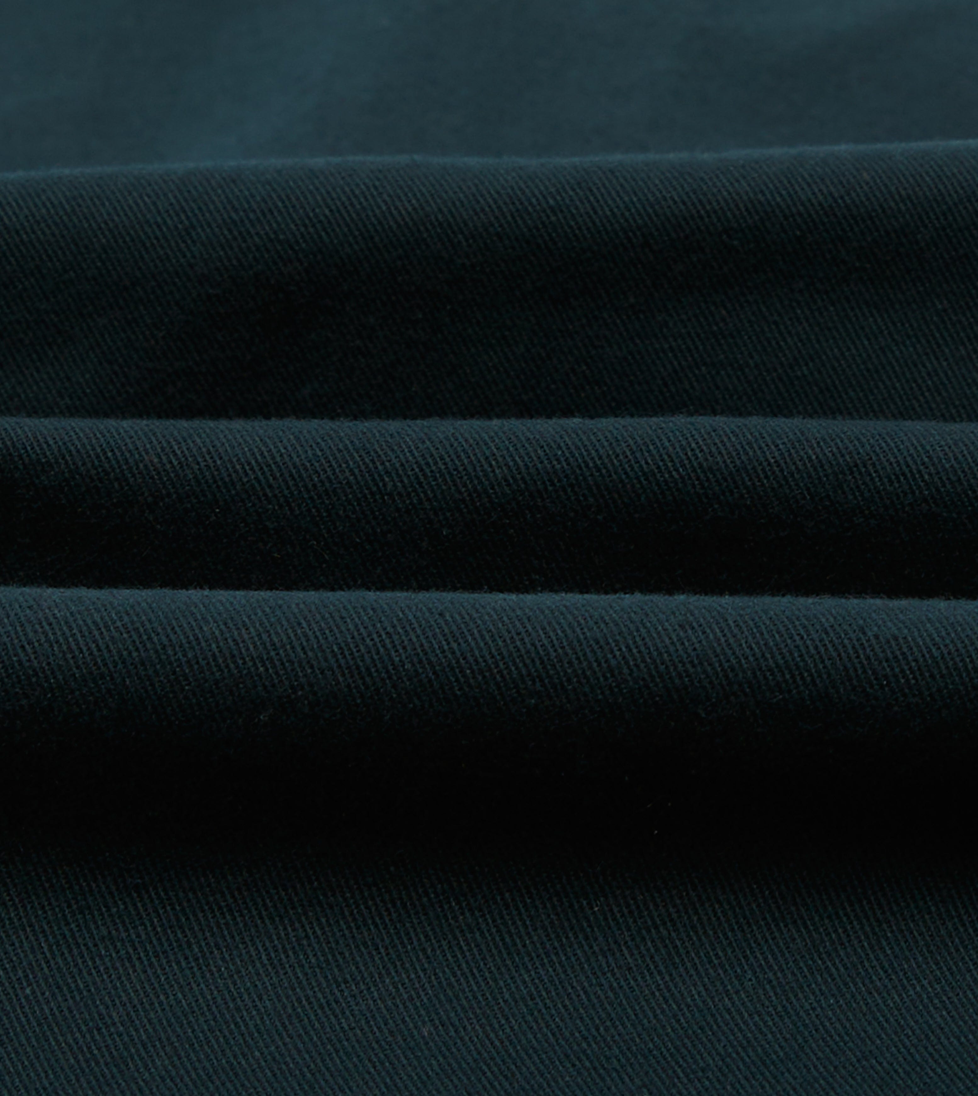 Navy Cotton Double-Breasted Chore Coat