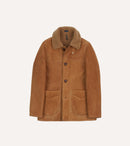 Tan Western Shearling Jacket