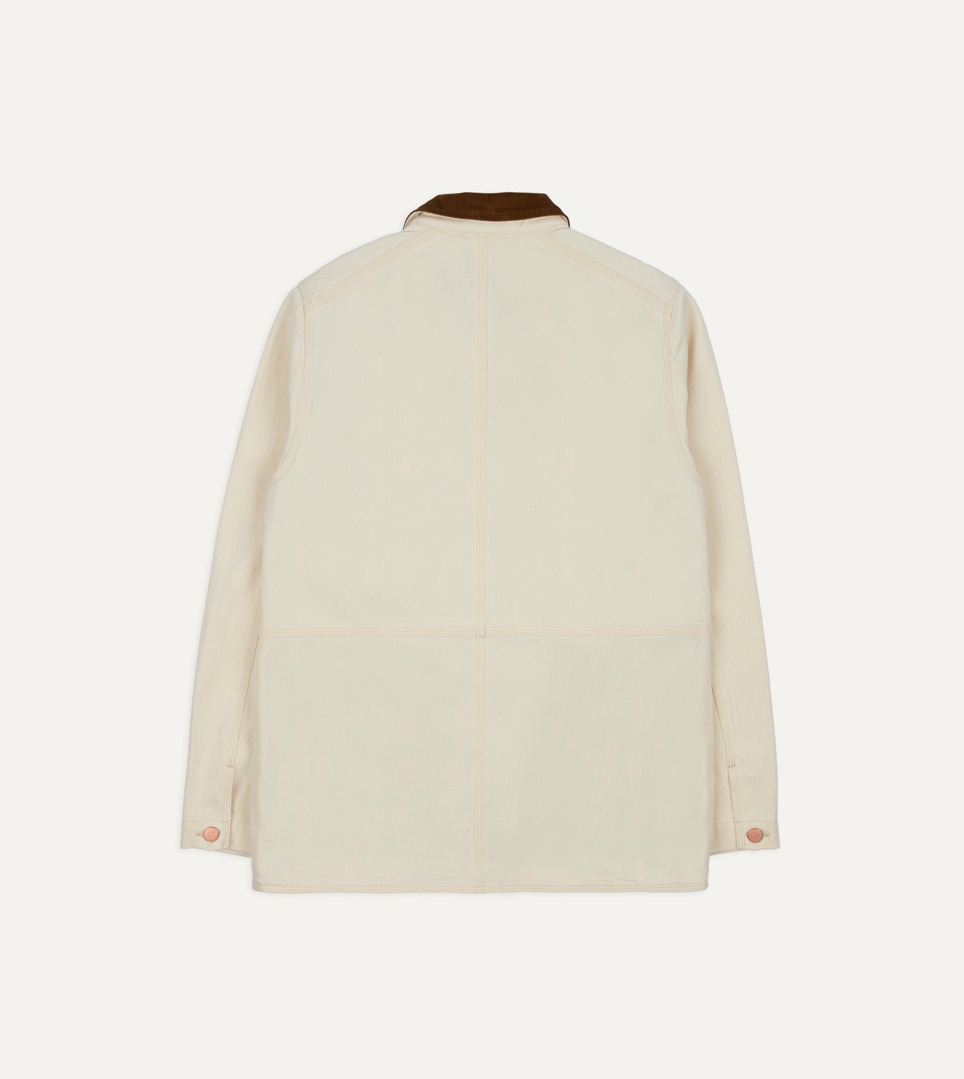 Ecru Denim Welder Jacket