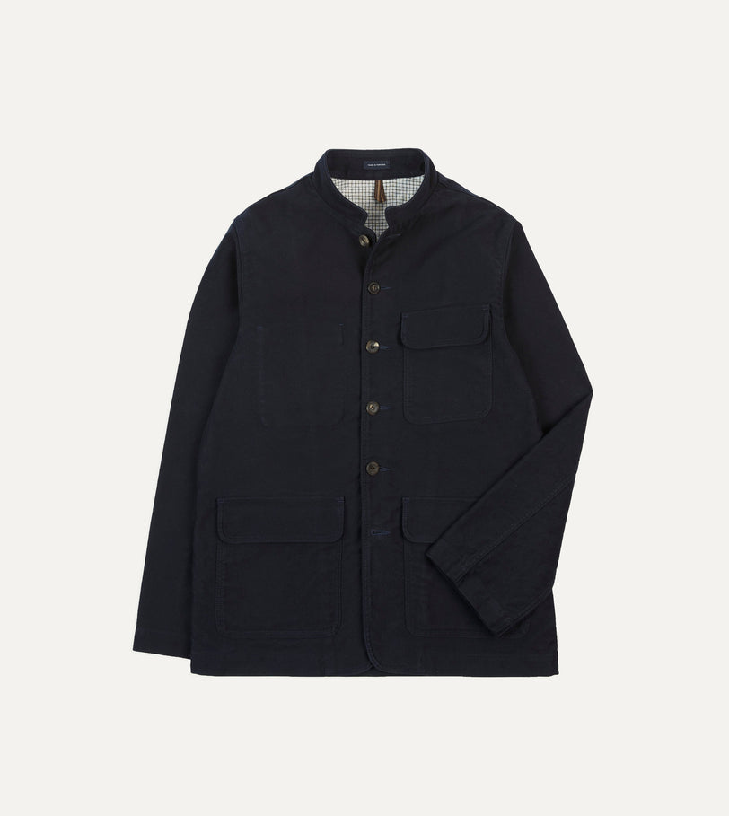 Navy Moleskin Forestière Jacket