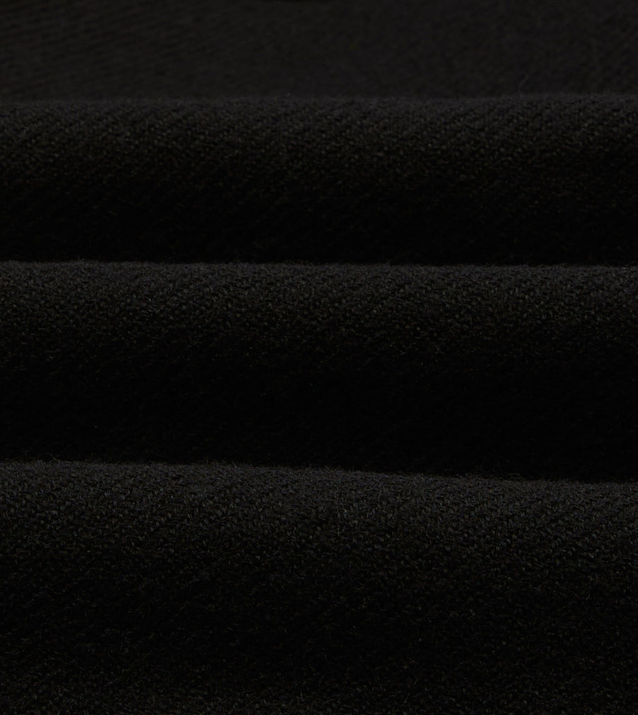 Black Wool Donkey Jacket