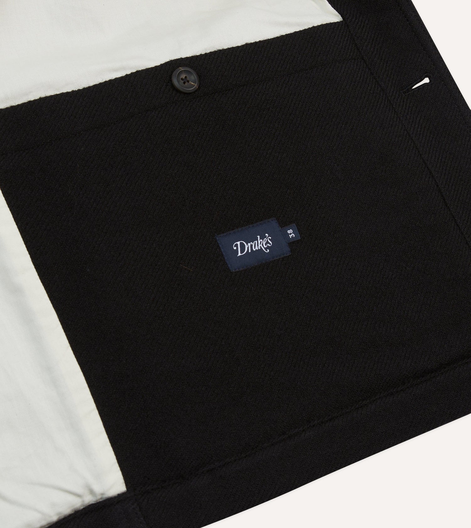 Black Wool Donkey Jacket