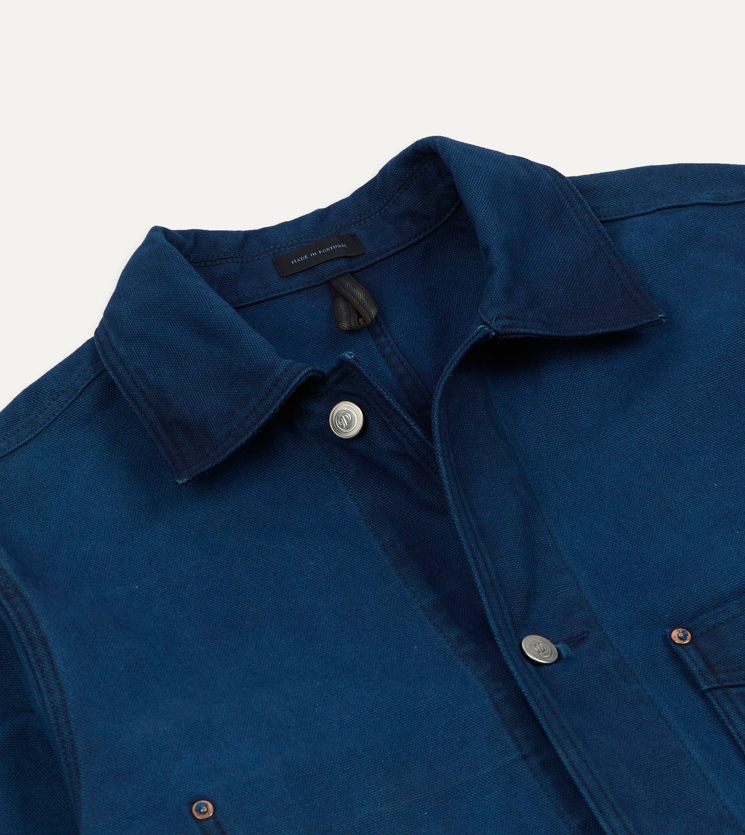 Indigo Dyed Chore Jacket