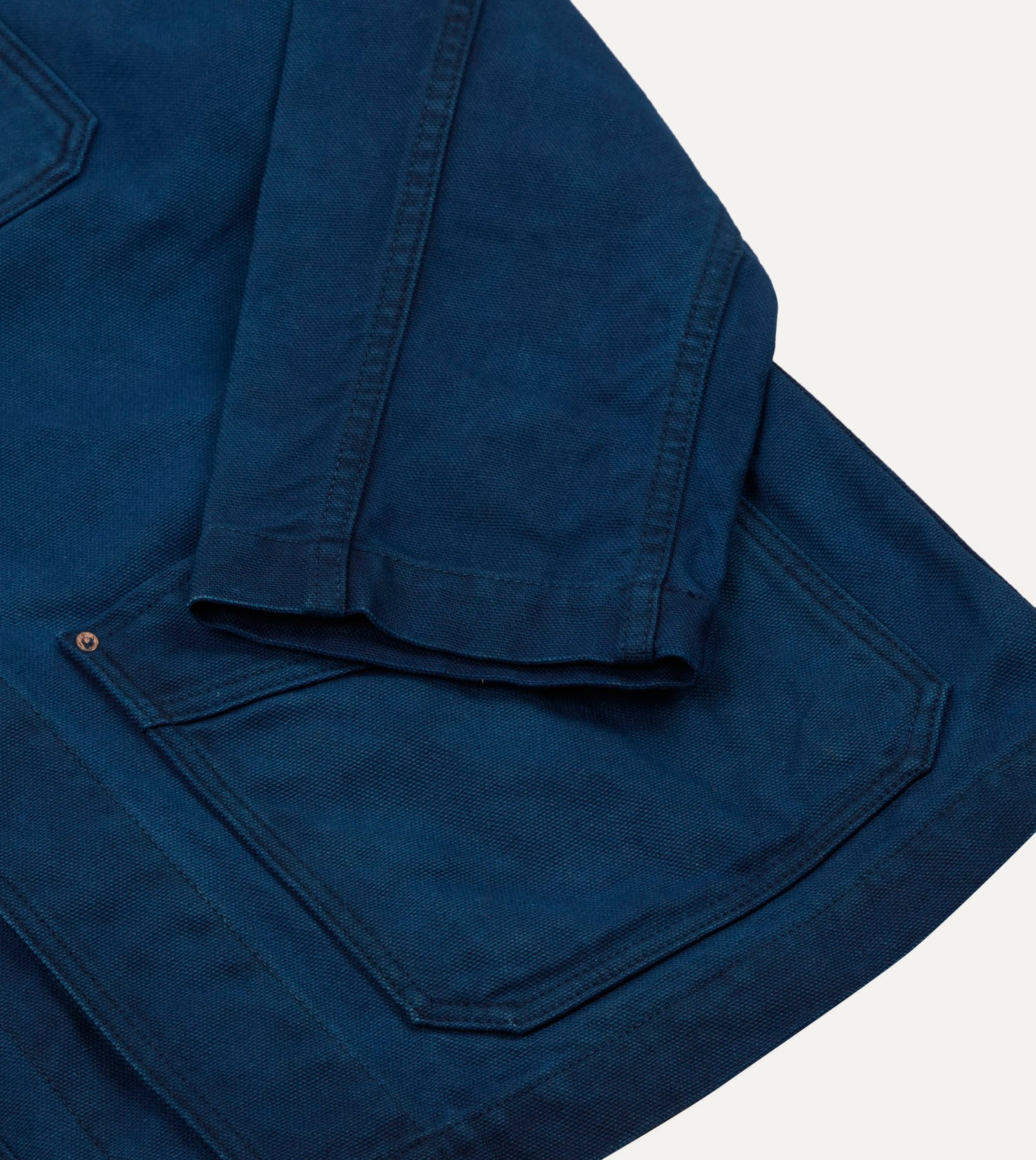 Indigo Dyed Chore Jacket