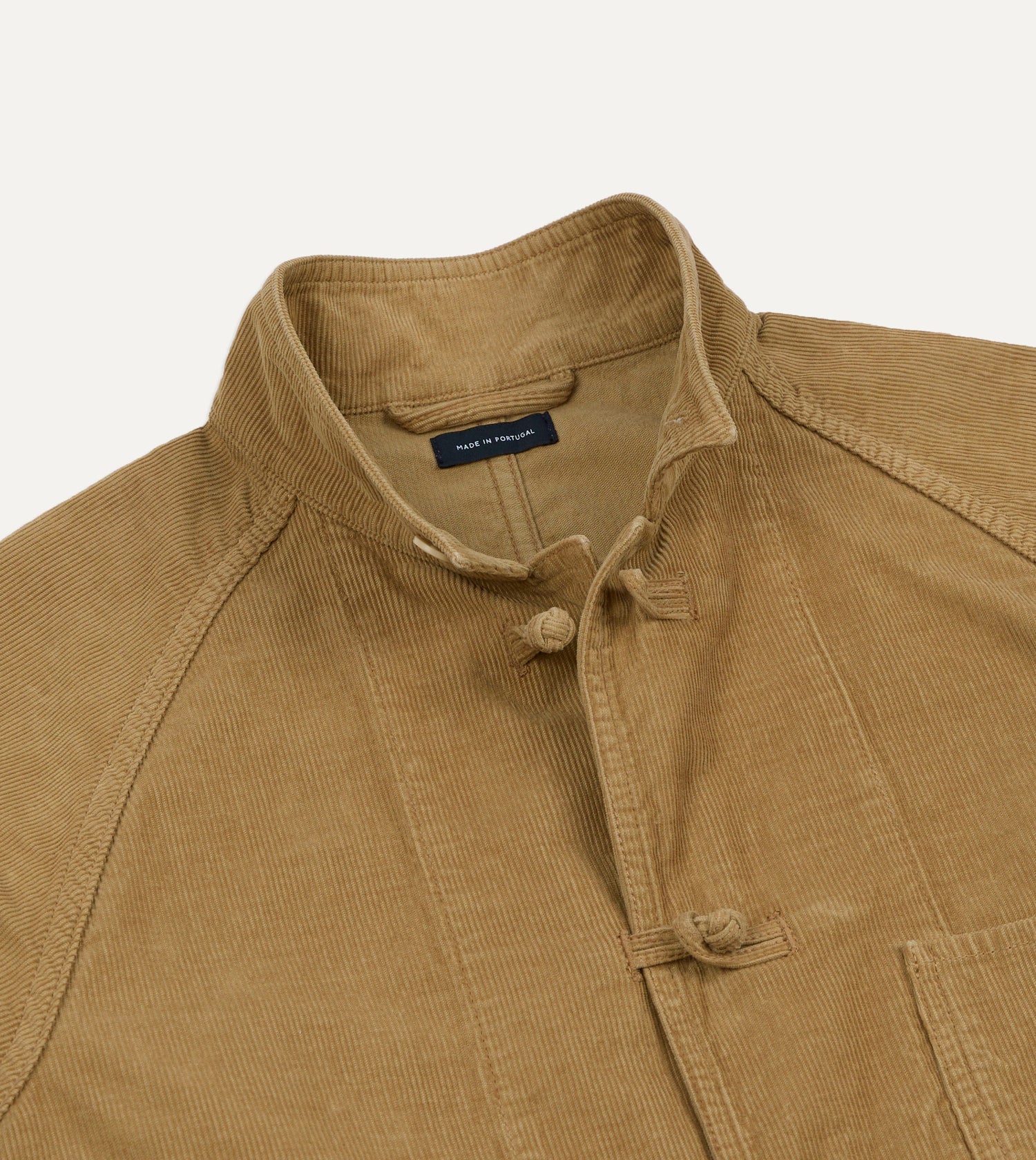 Sand Cotton Corduroy Artist Chore Jacket