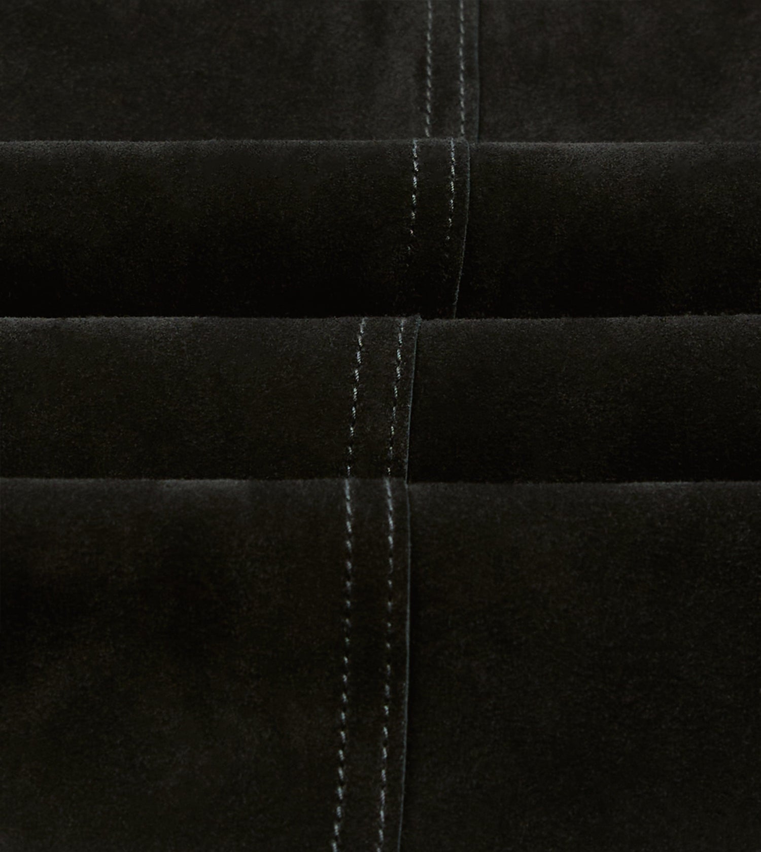 Drake's by A. Levine Black Heavyweight Suede Five-Pocket Chore Jacket