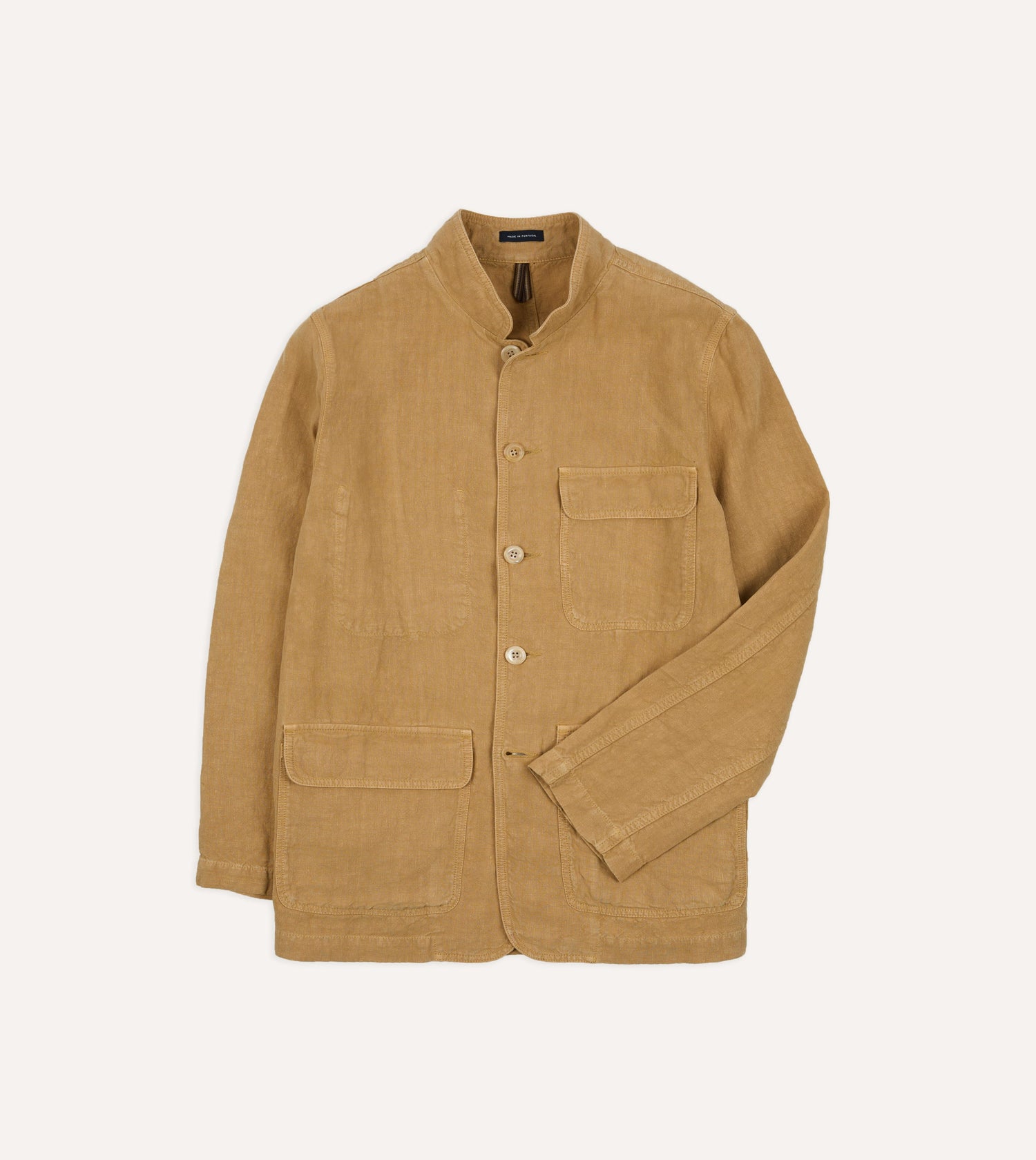 Sand Linen Forestière Jacket