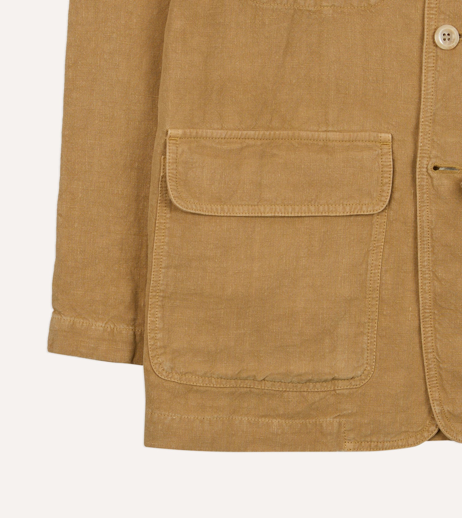 Sand Linen Forestière Jacket