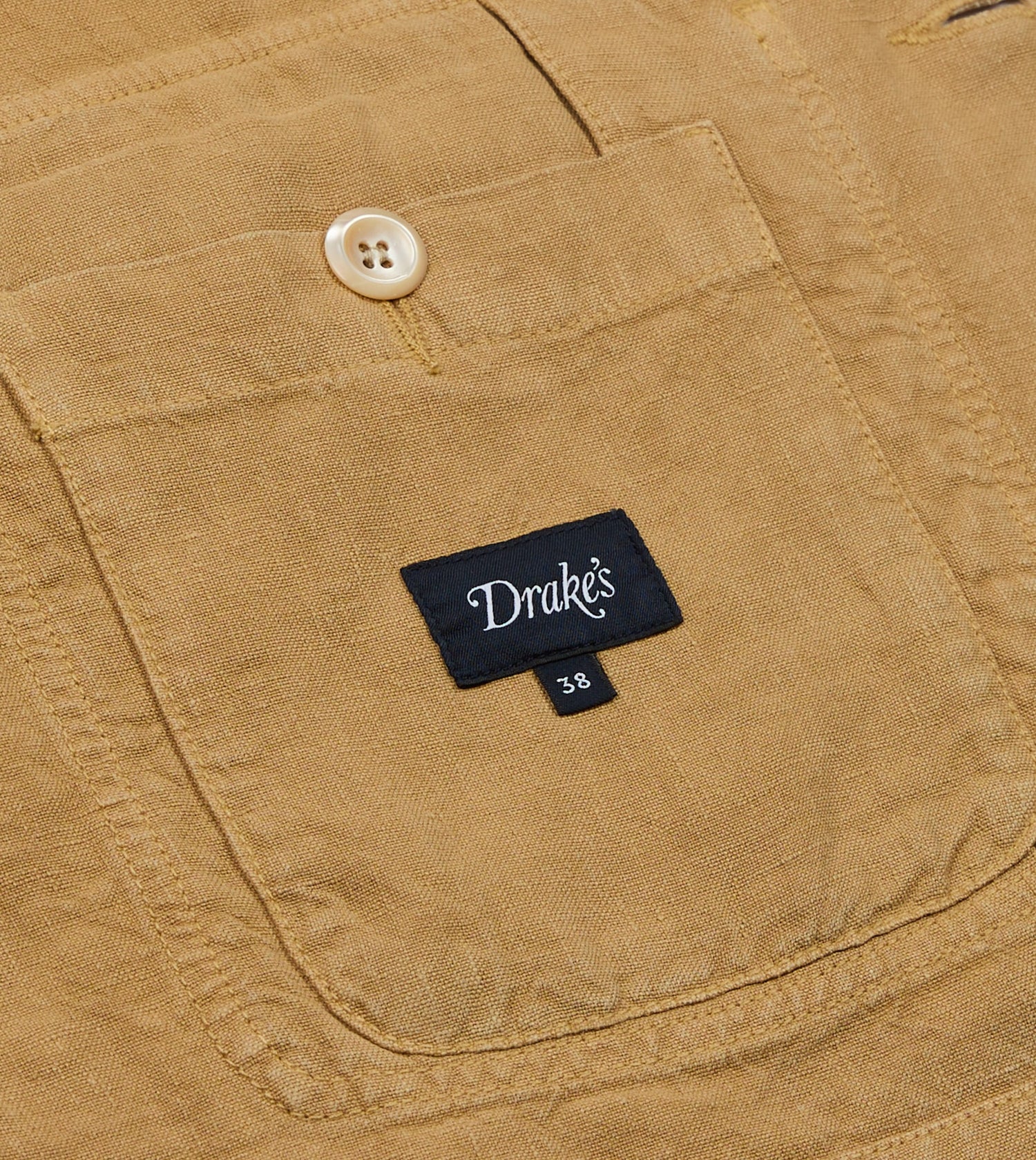 Sand Linen Forestière Jacket