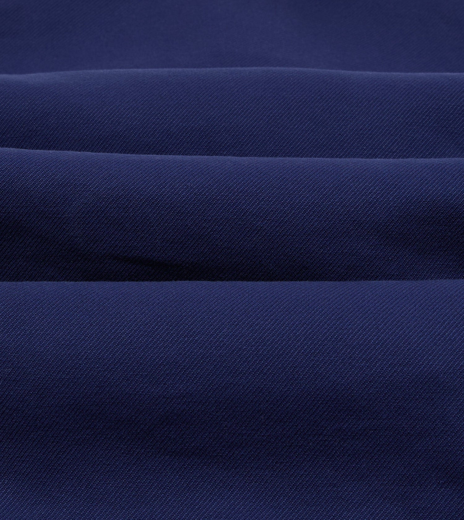 French Blue Cotton Serge Double-Breasted Chore Coat