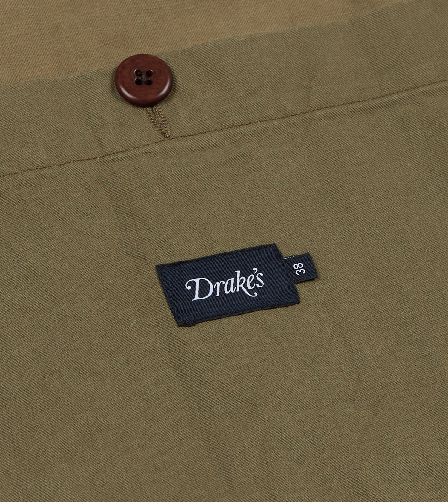 Khaki Cotton Twill Fatigue Jacket