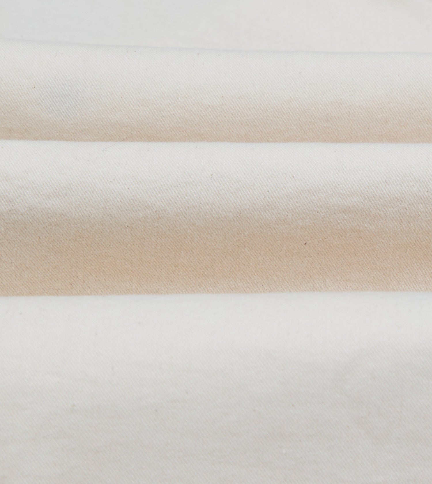 Ecru Cotton Twill Fatigue Jacket