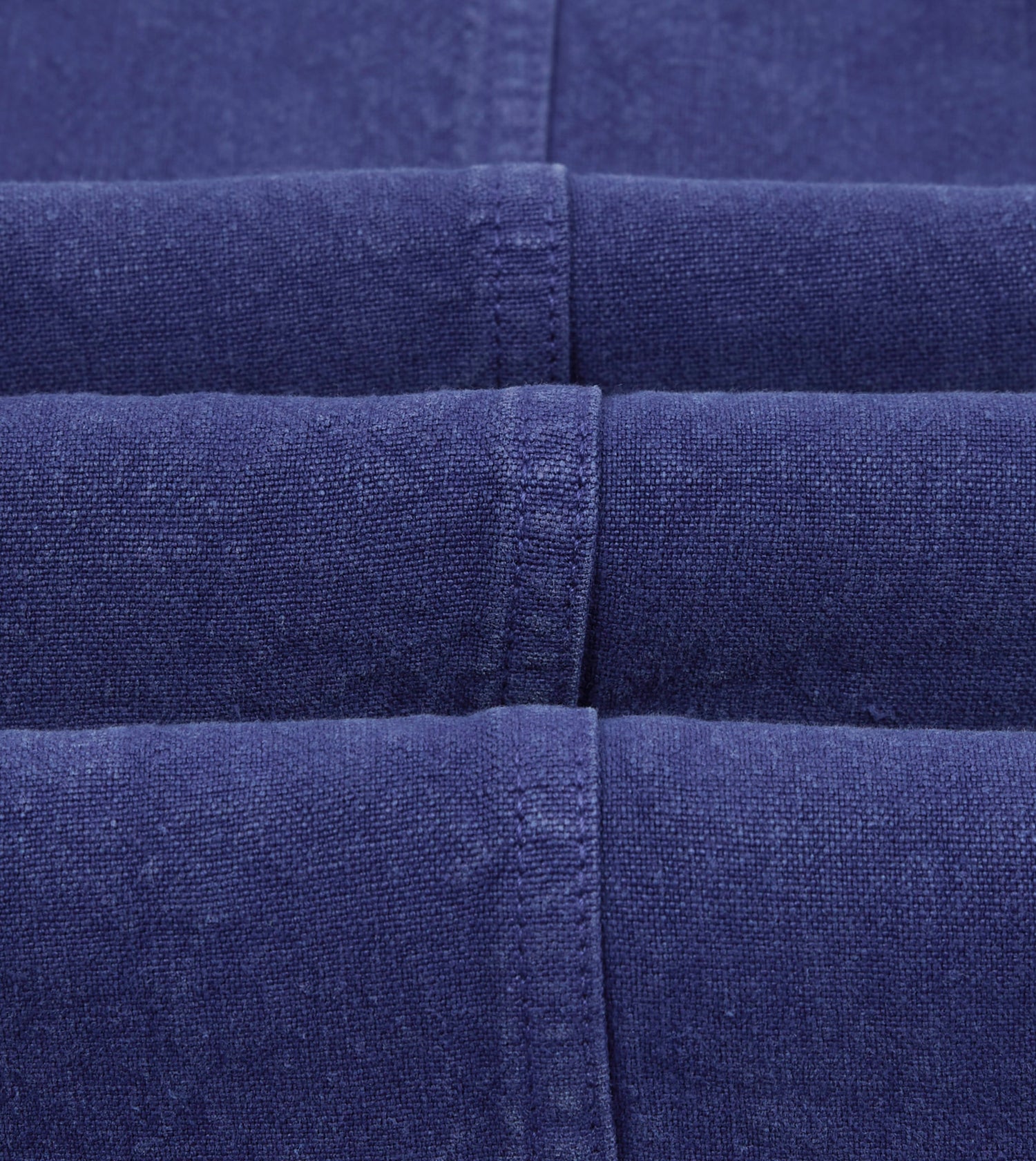 Blue Linen Five-Pocket Chore Jacket
