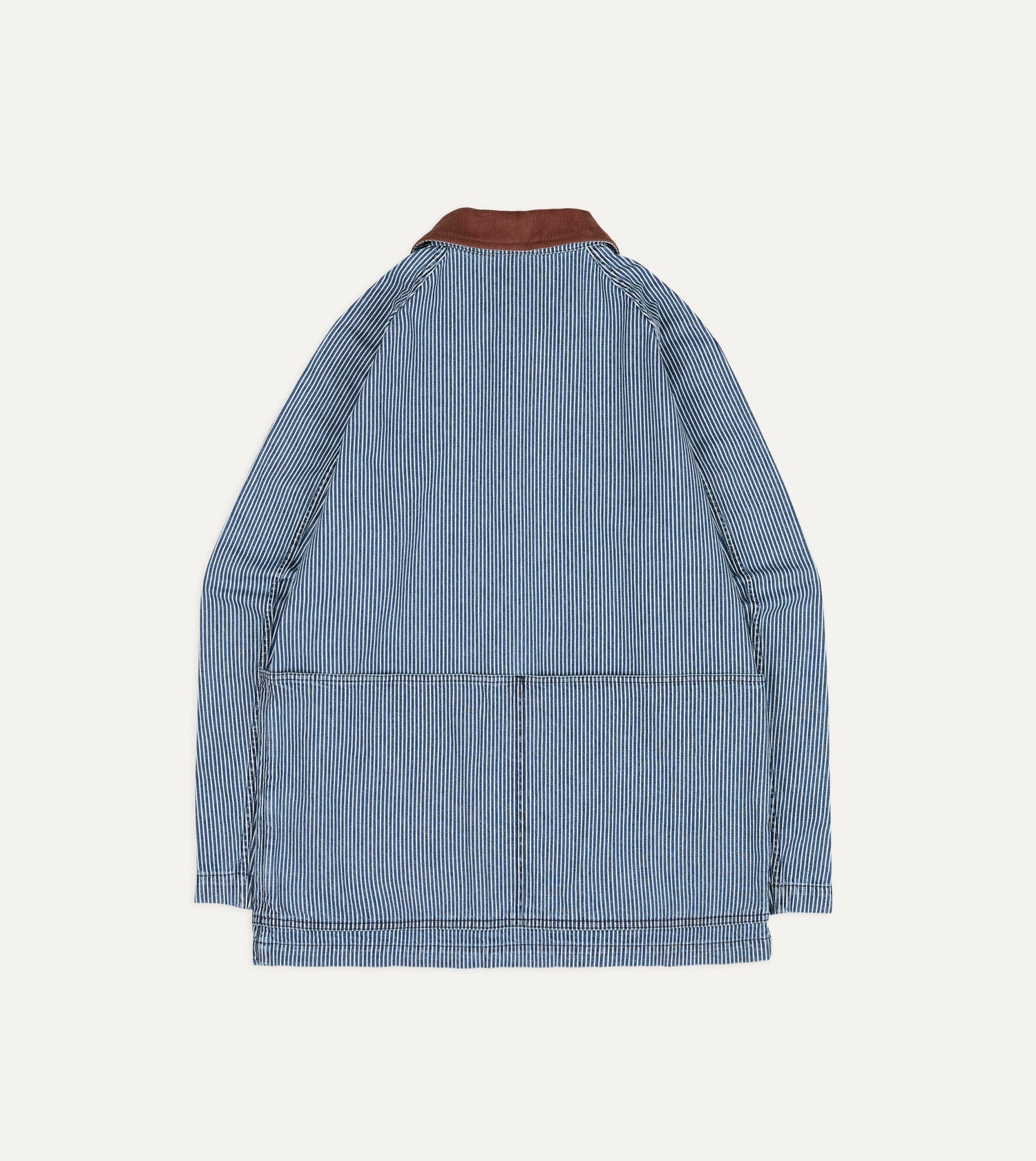 Indigo Stripe Denim Field Jacket