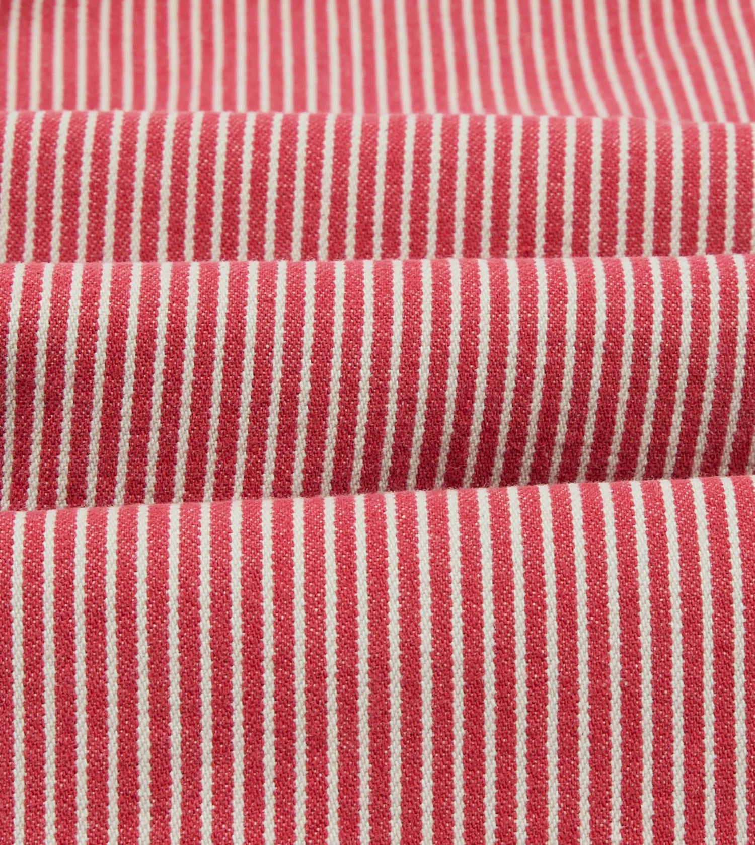 Red Stripe Cotton Fatigue Jacket