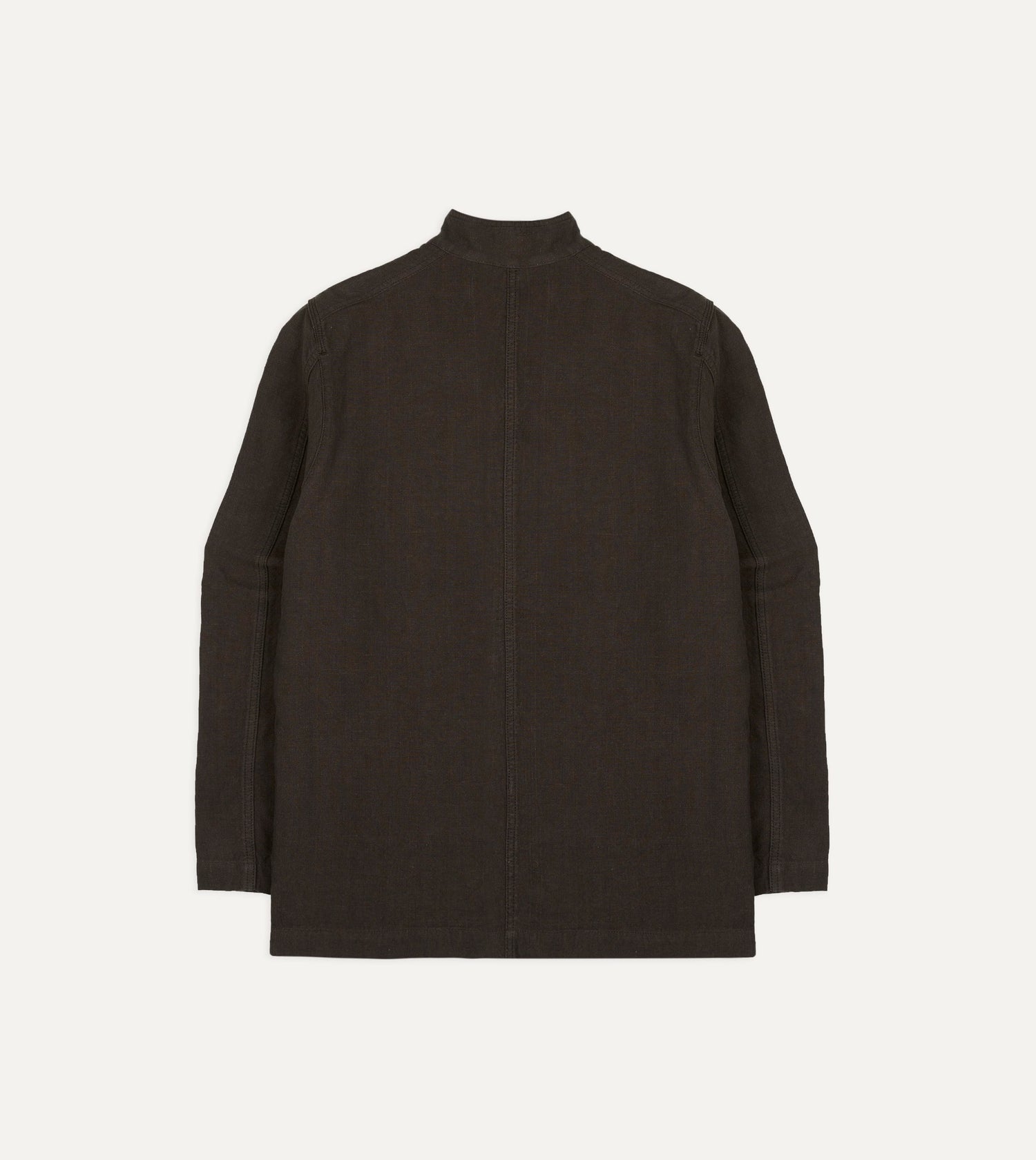 Brown Linen Forestière Jacket