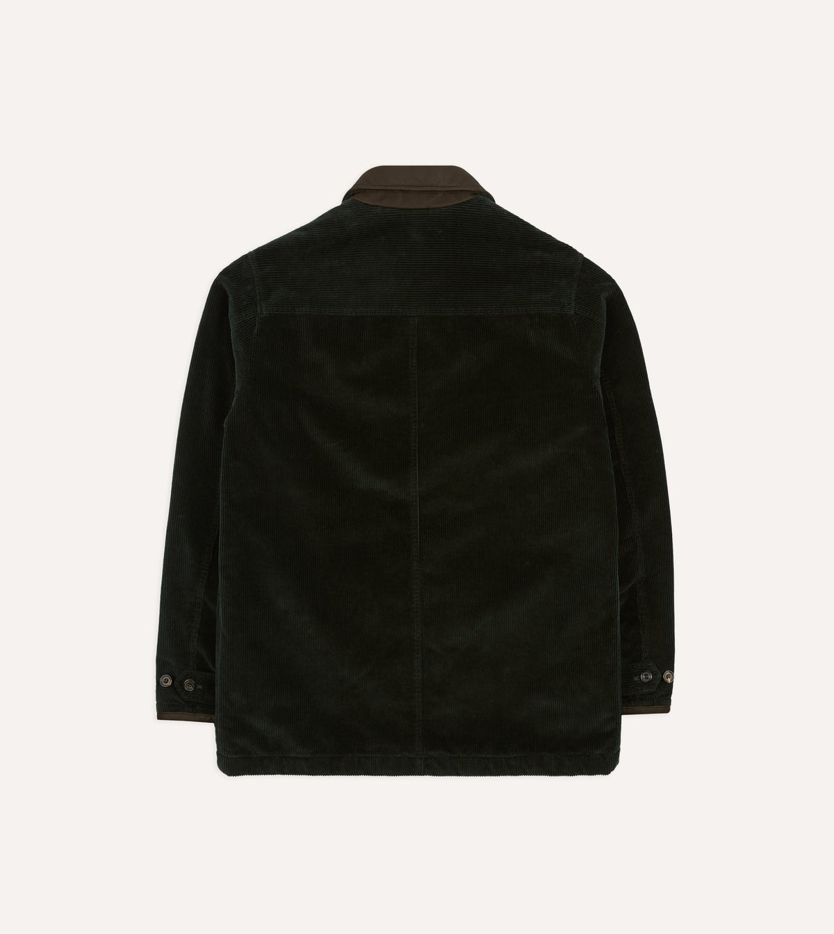 Dark Green Corduroy Ranger Coat
