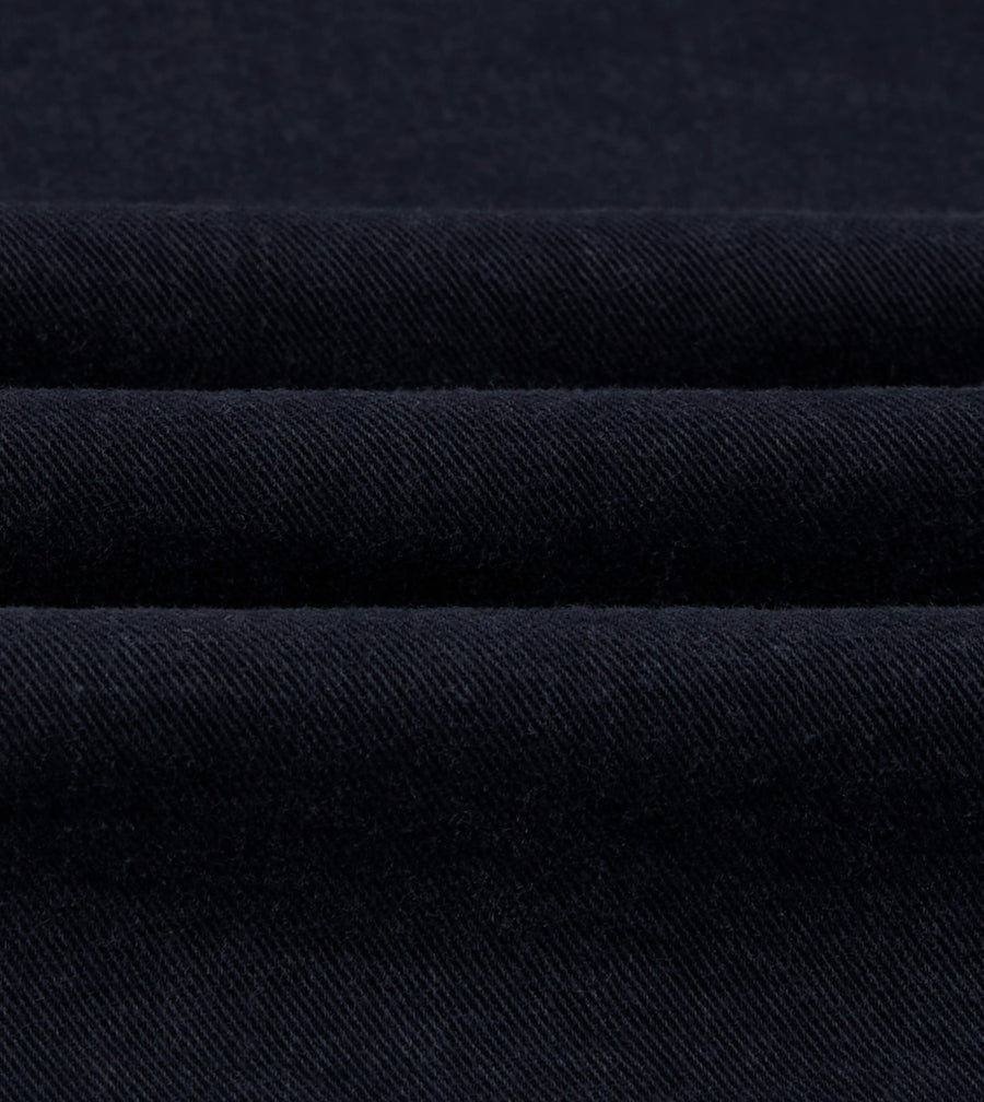 Navy Twill Mitred Chore Jacket