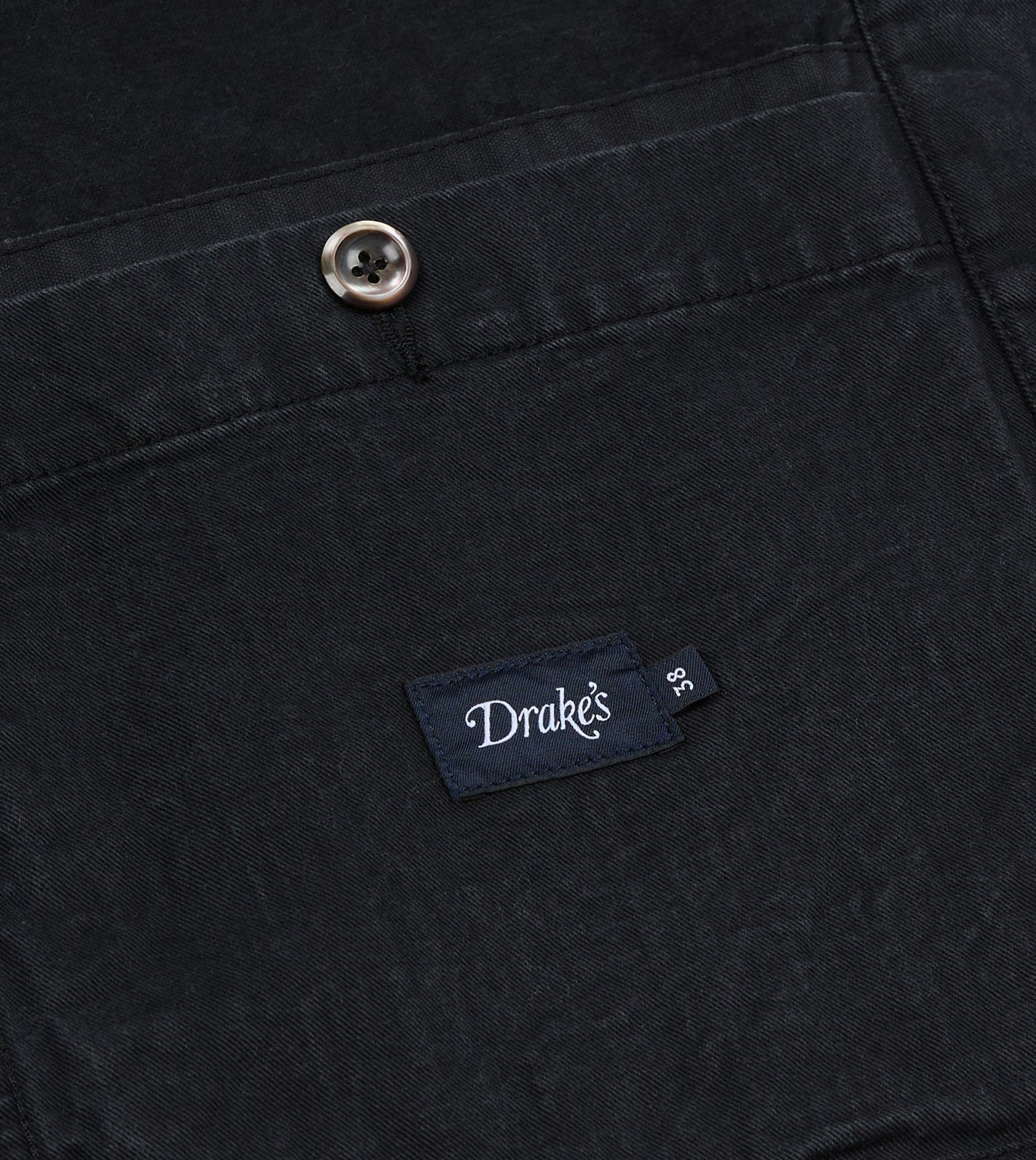 Navy Twill Mitred Chore Jacket