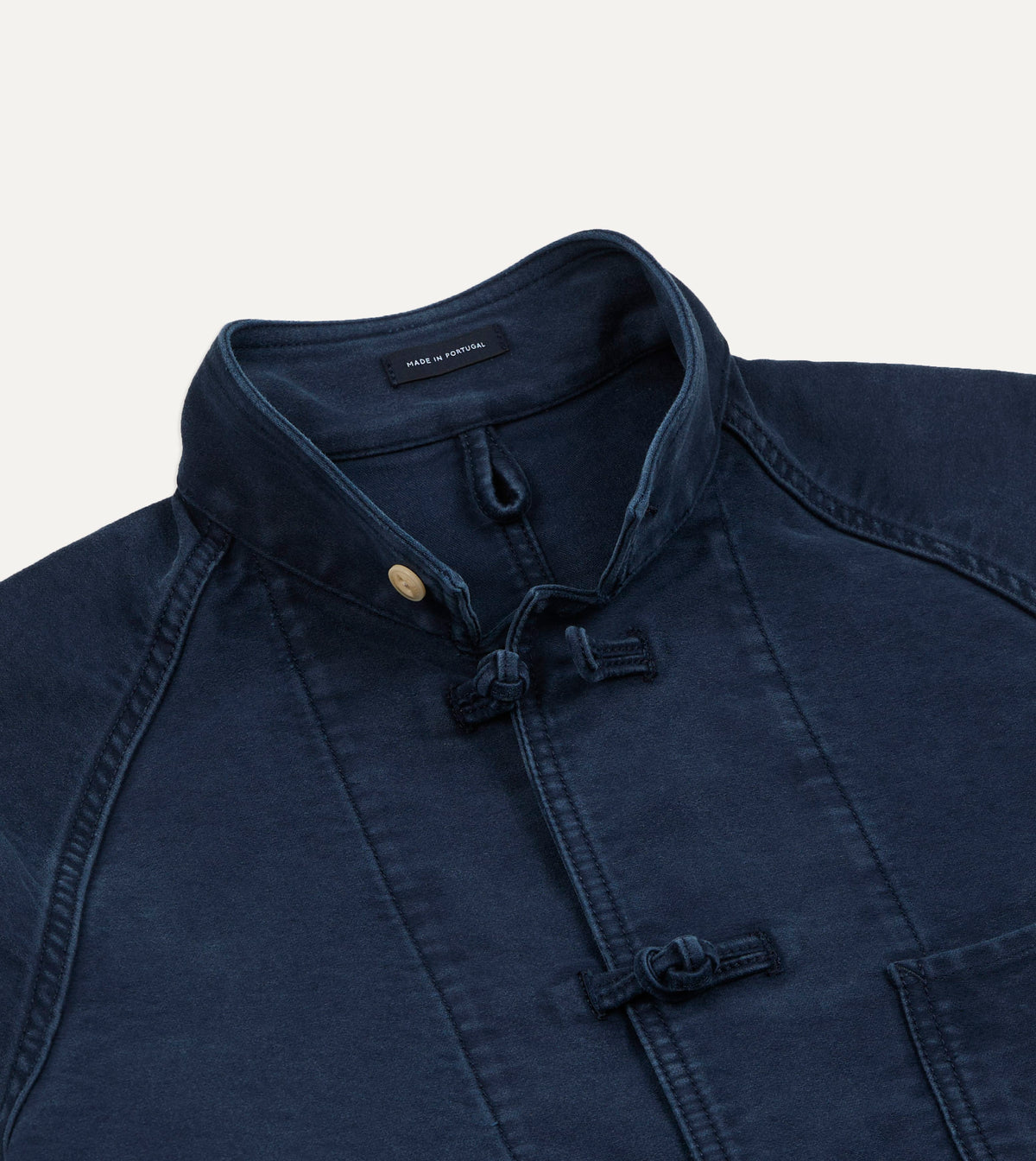 Navy Moleskin Artist Chore Jacket