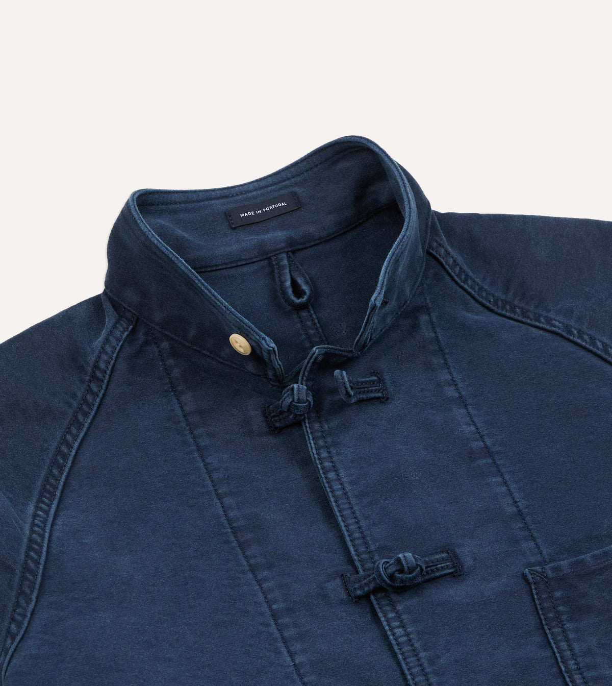 Navy Moleskin Artist Chore Jacket