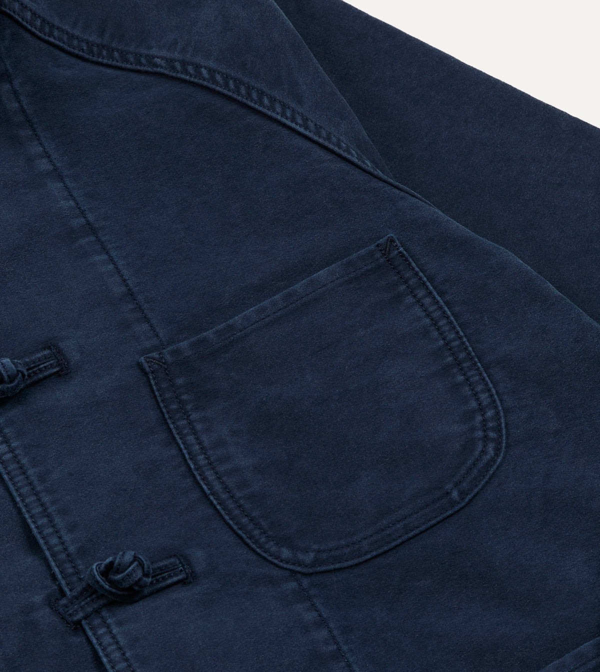 Navy Moleskin Artist Chore Jacket