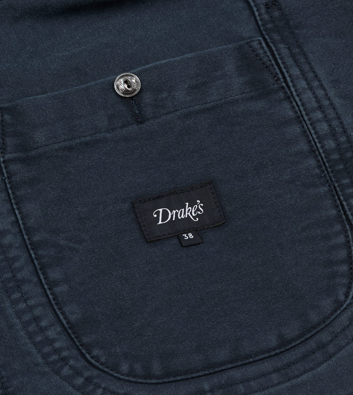 Navy Moleskin Artist Chore Jacket