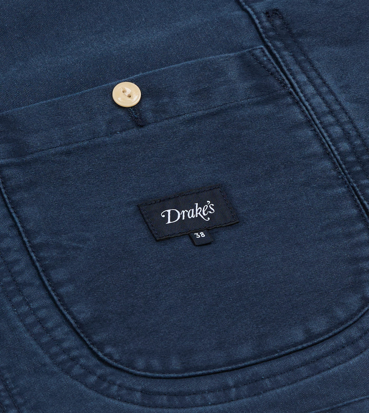 Navy Moleskin Artist Chore Jacket