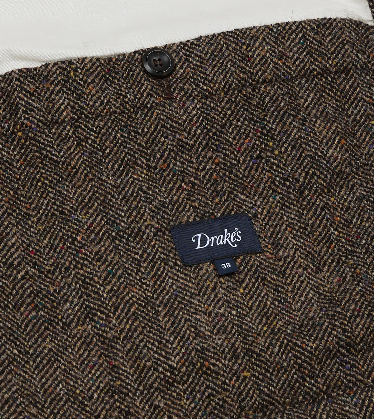 Brown Herringbone Tweed Woodward Jacket