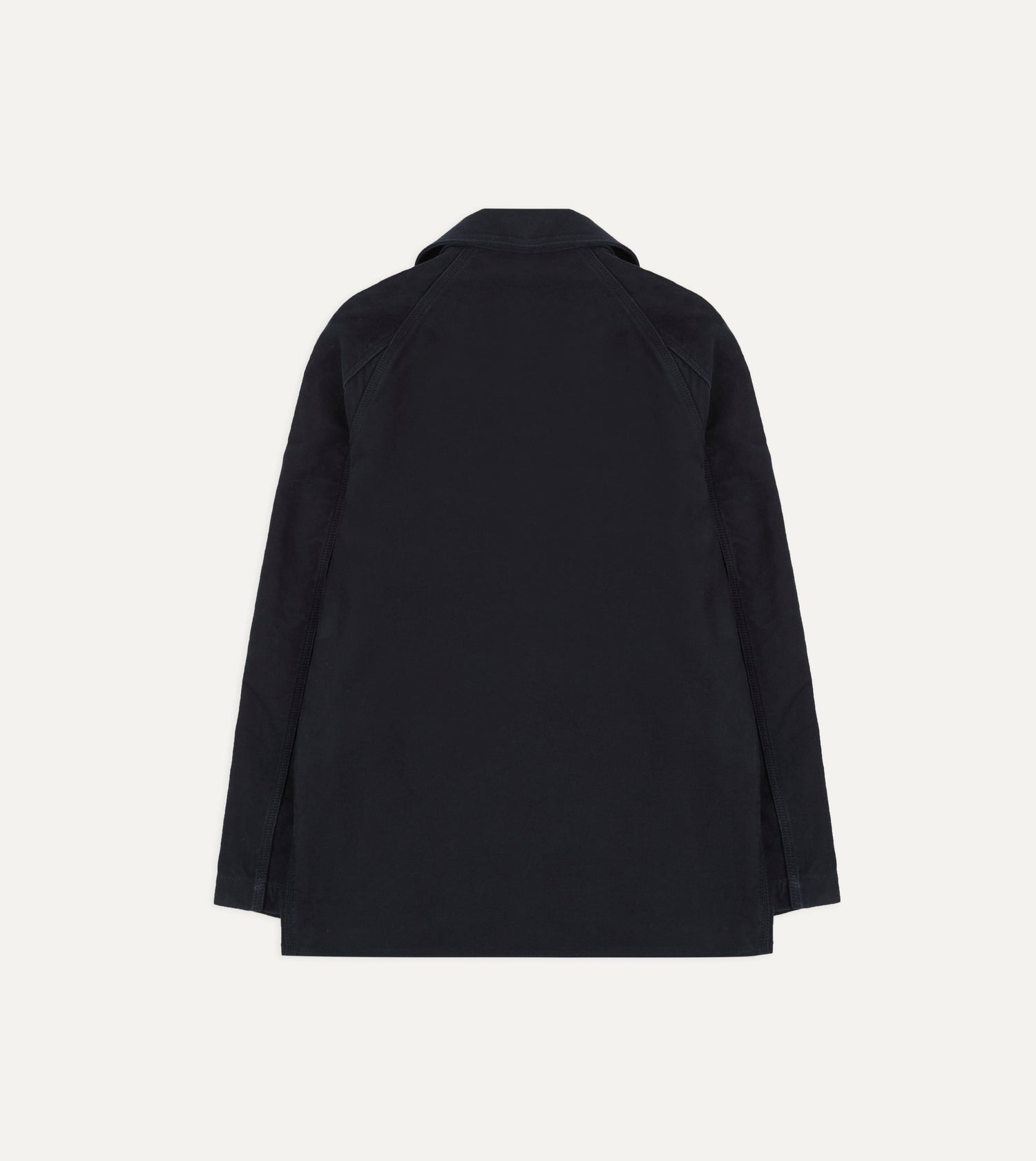 Navy Moleskin Raglan Work Coat