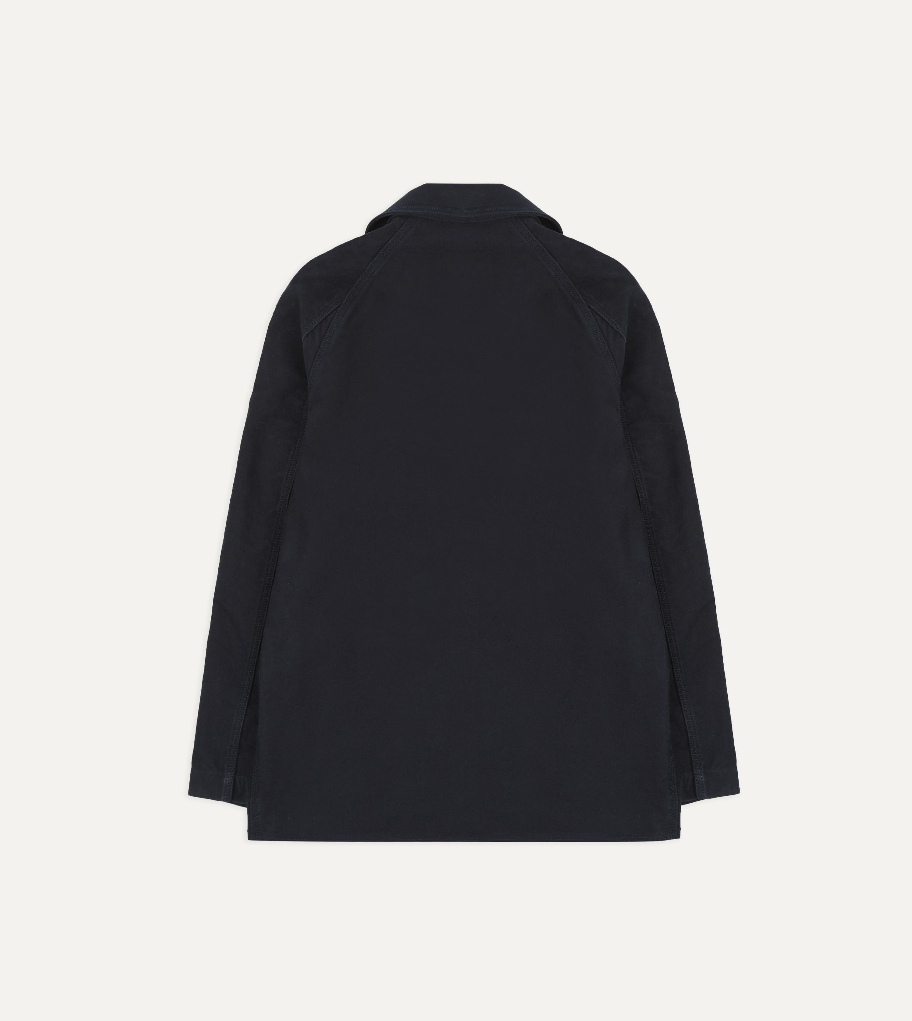 Navy Moleskin Raglan Work Coat