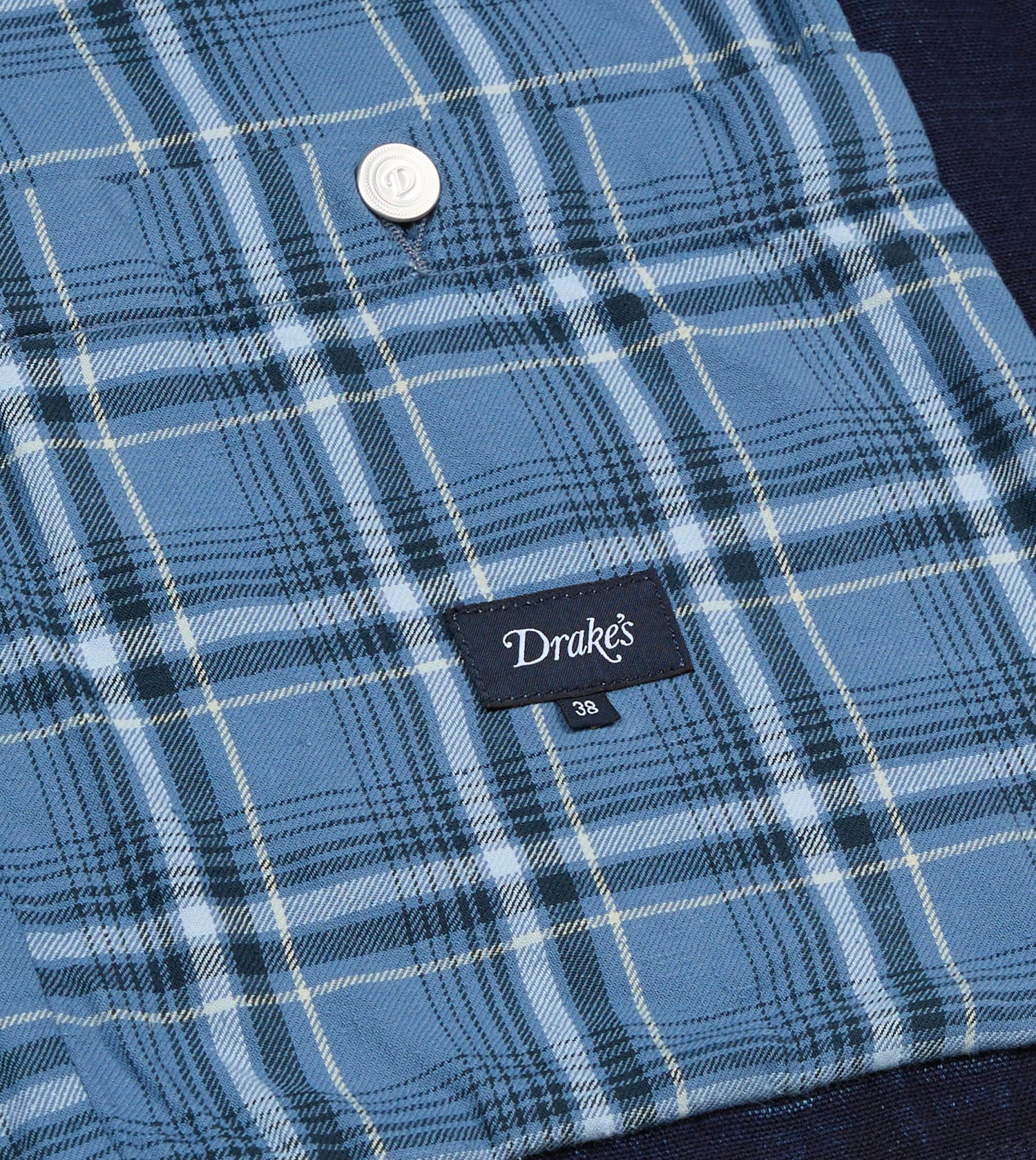 Indigo Denim Lined Chore Jacket