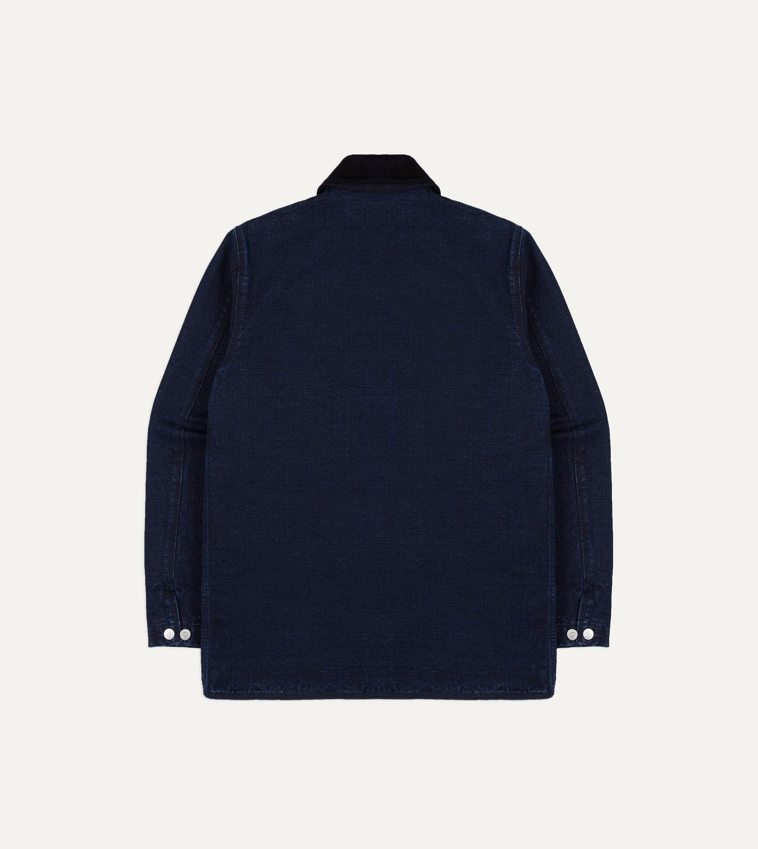 Indigo Denim Lined Chore Jacket