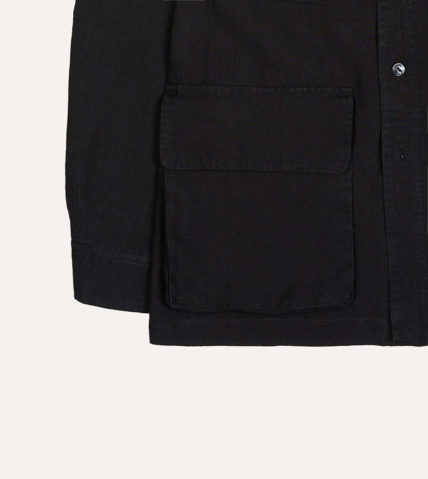 Black Linen Games Tunic