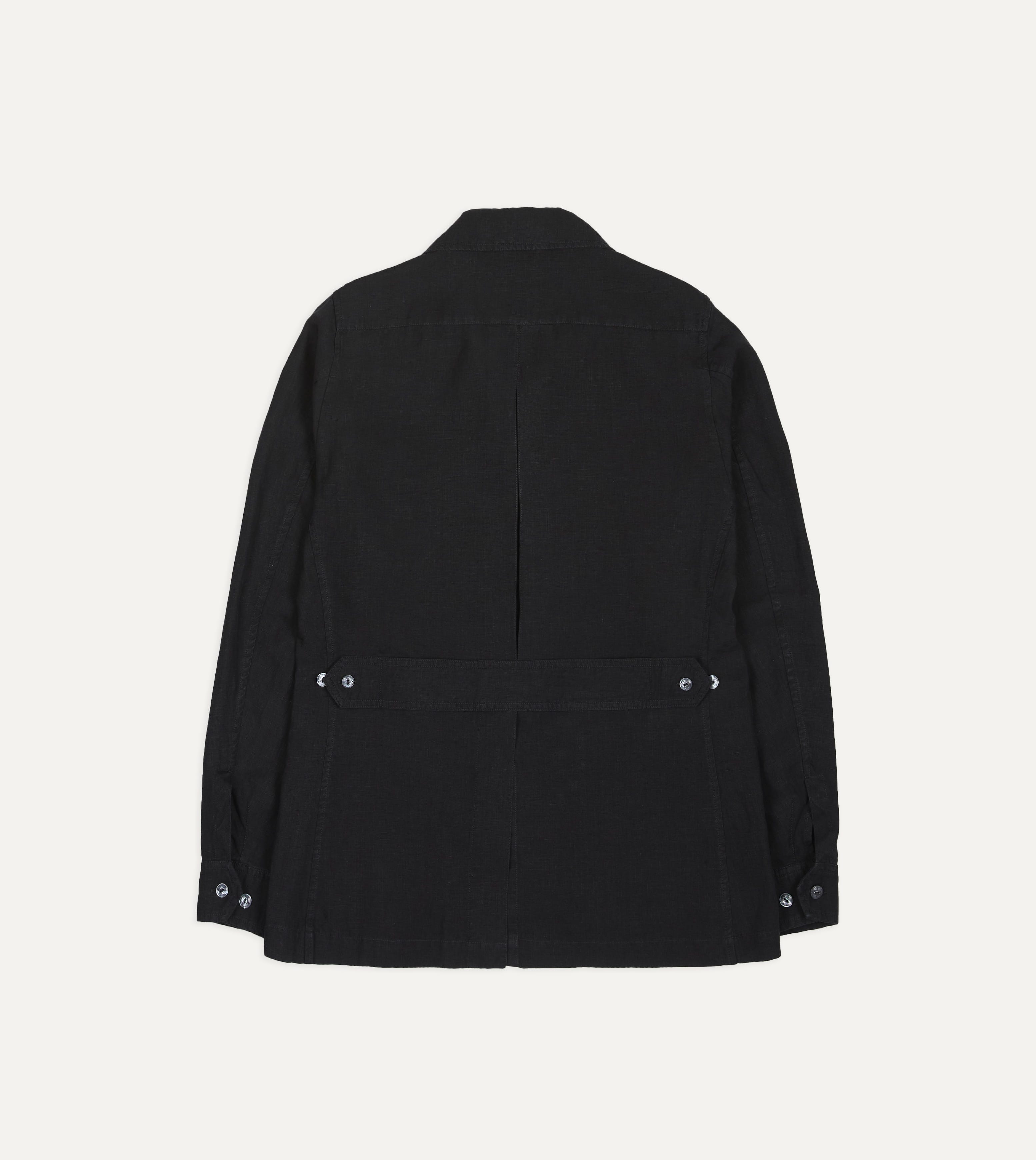 Black Linen Games Tunic