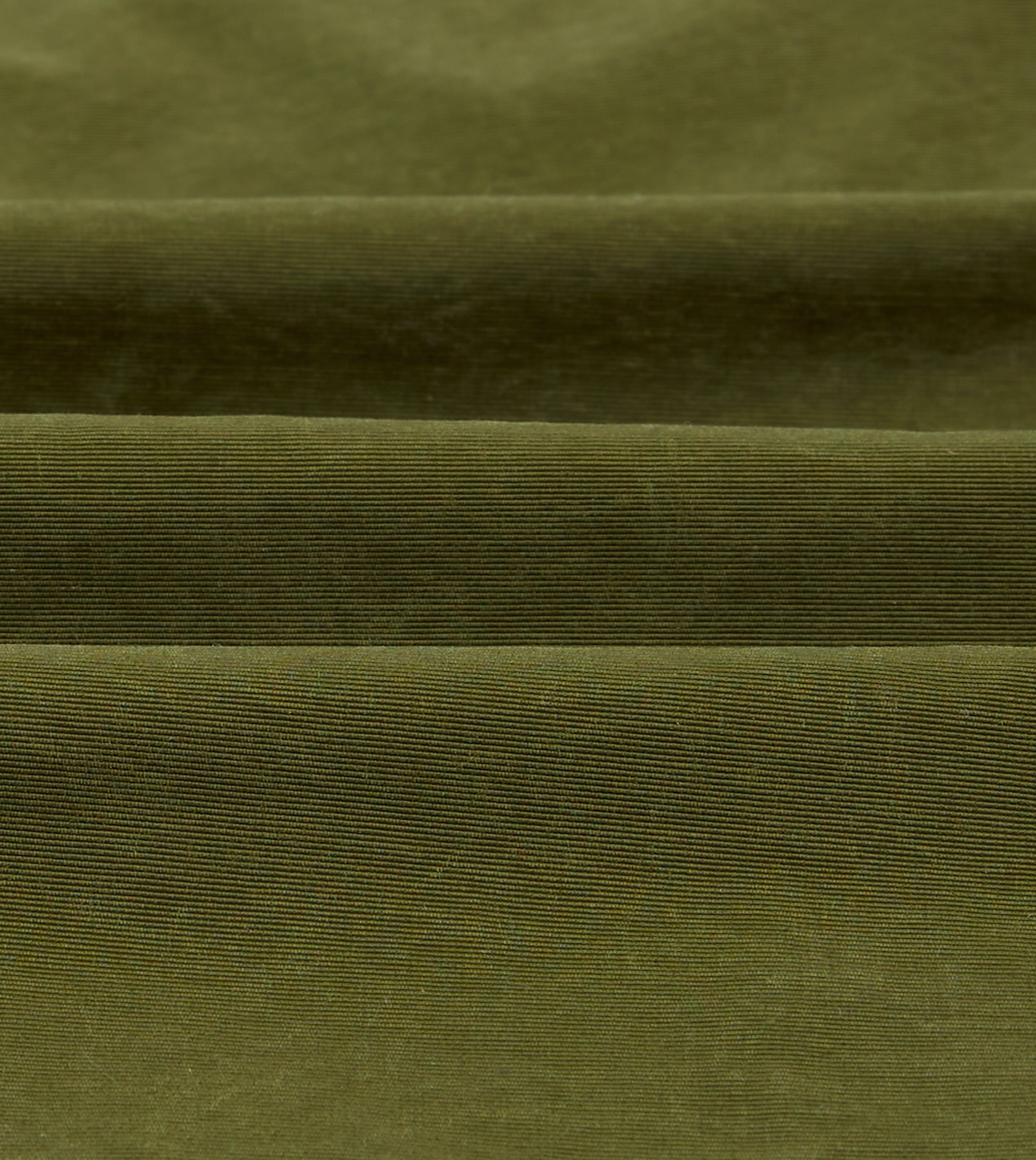 Olive Cotton Blouson Jacket