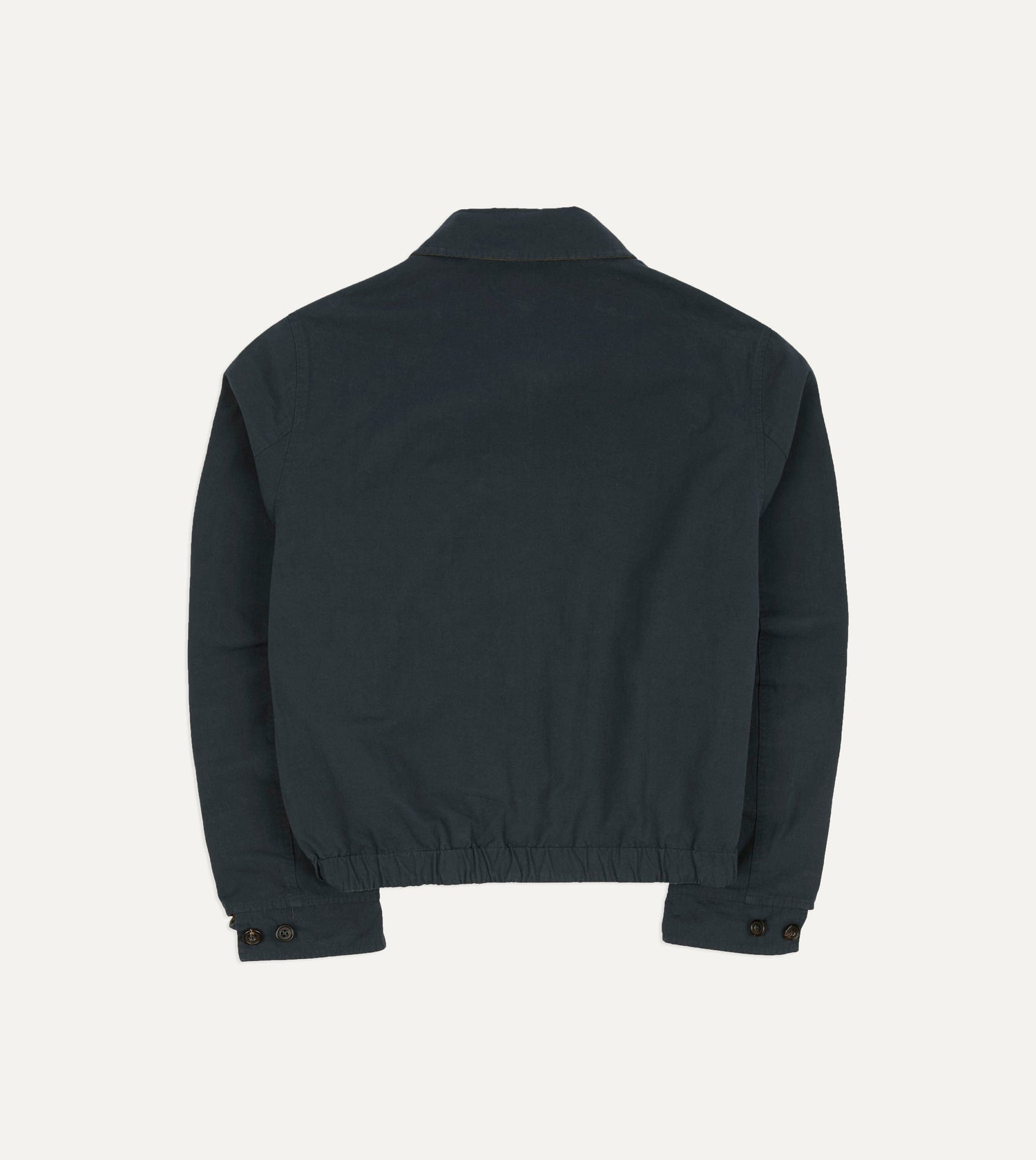 Olive and Navy Reversible Cotton Blouson Jacket