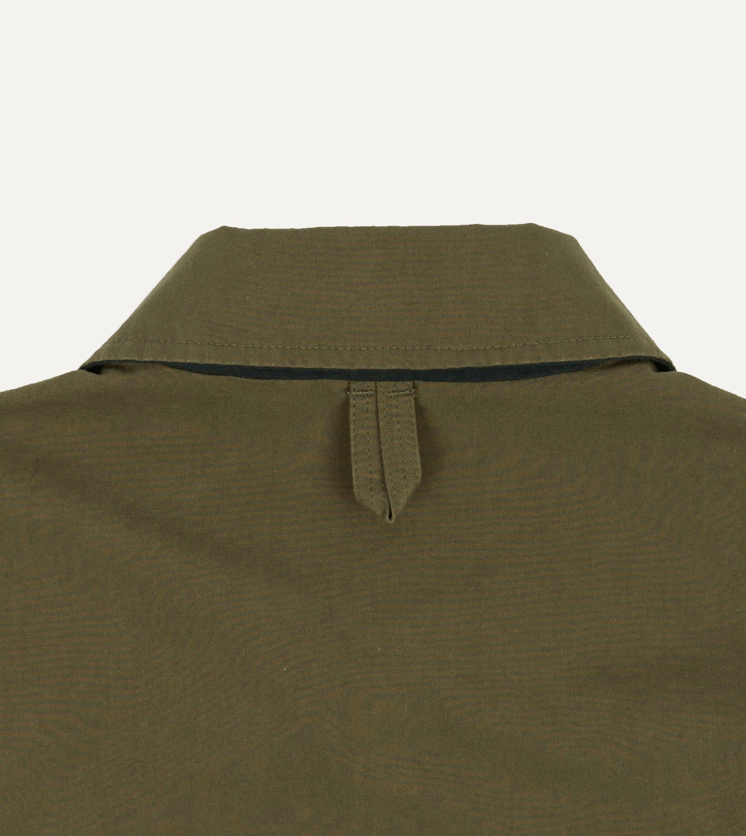 Olive and Navy Reversible Cotton Blouson Jacket